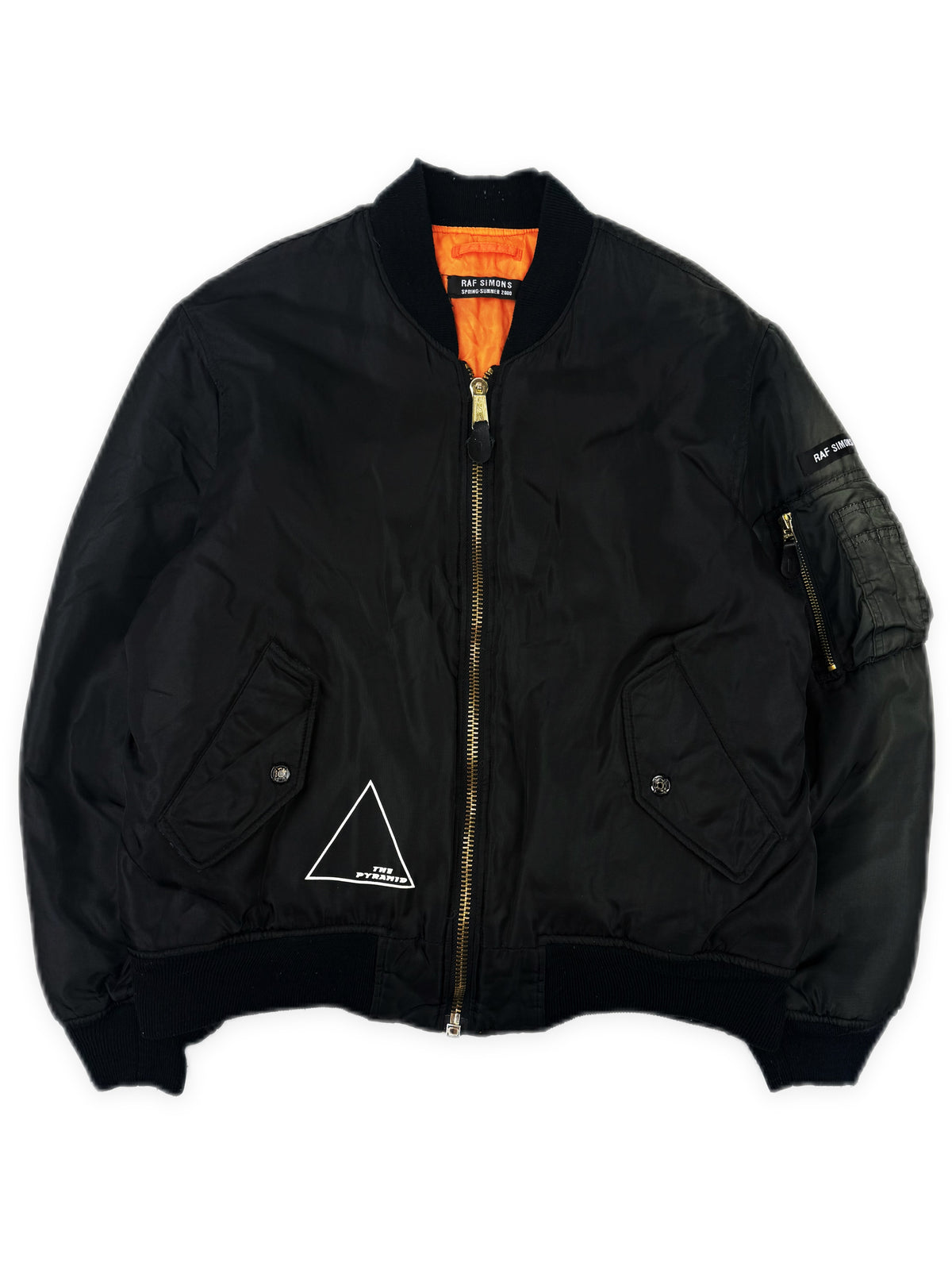 SS00 Raf Simons ‘The Pyramid’ Summa Cum Laude MA-1 Bomber Jacket