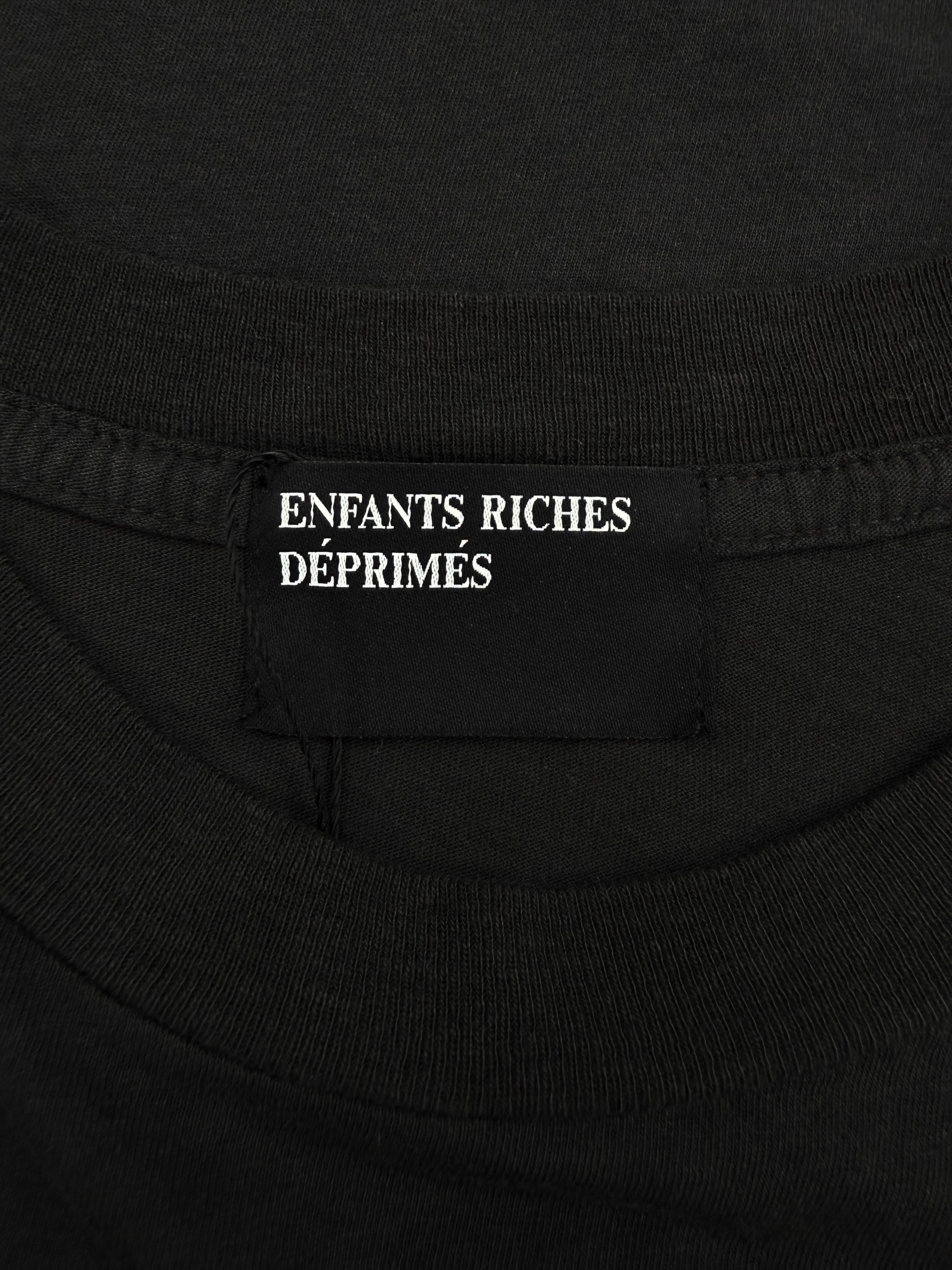 Enfants Riches Deprimes ‘Narcotica’ Black Graphic T-Shirt