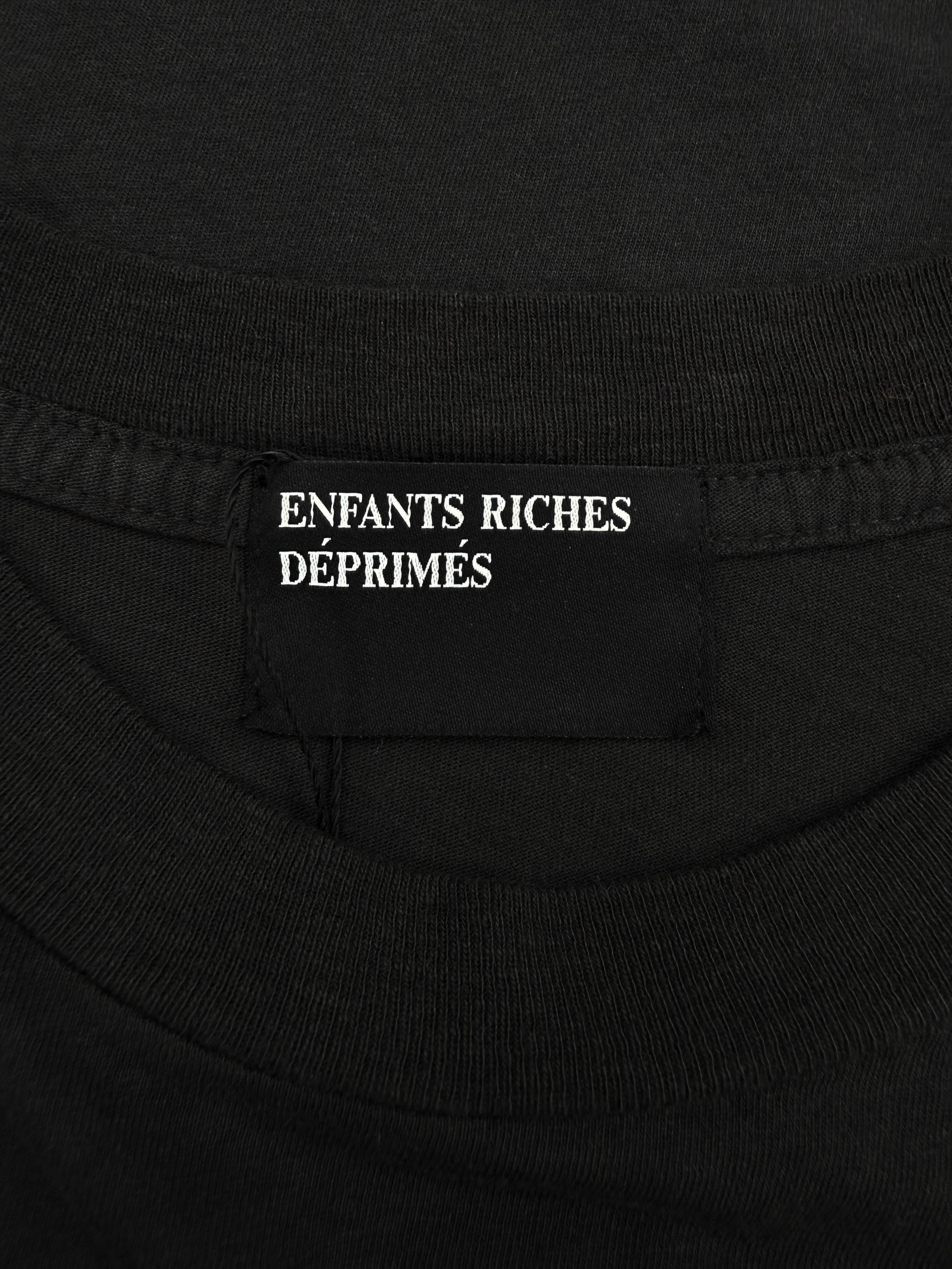 Enfants Riches Deprimes ‘Narcotica’ Black Graphic T-Shirt