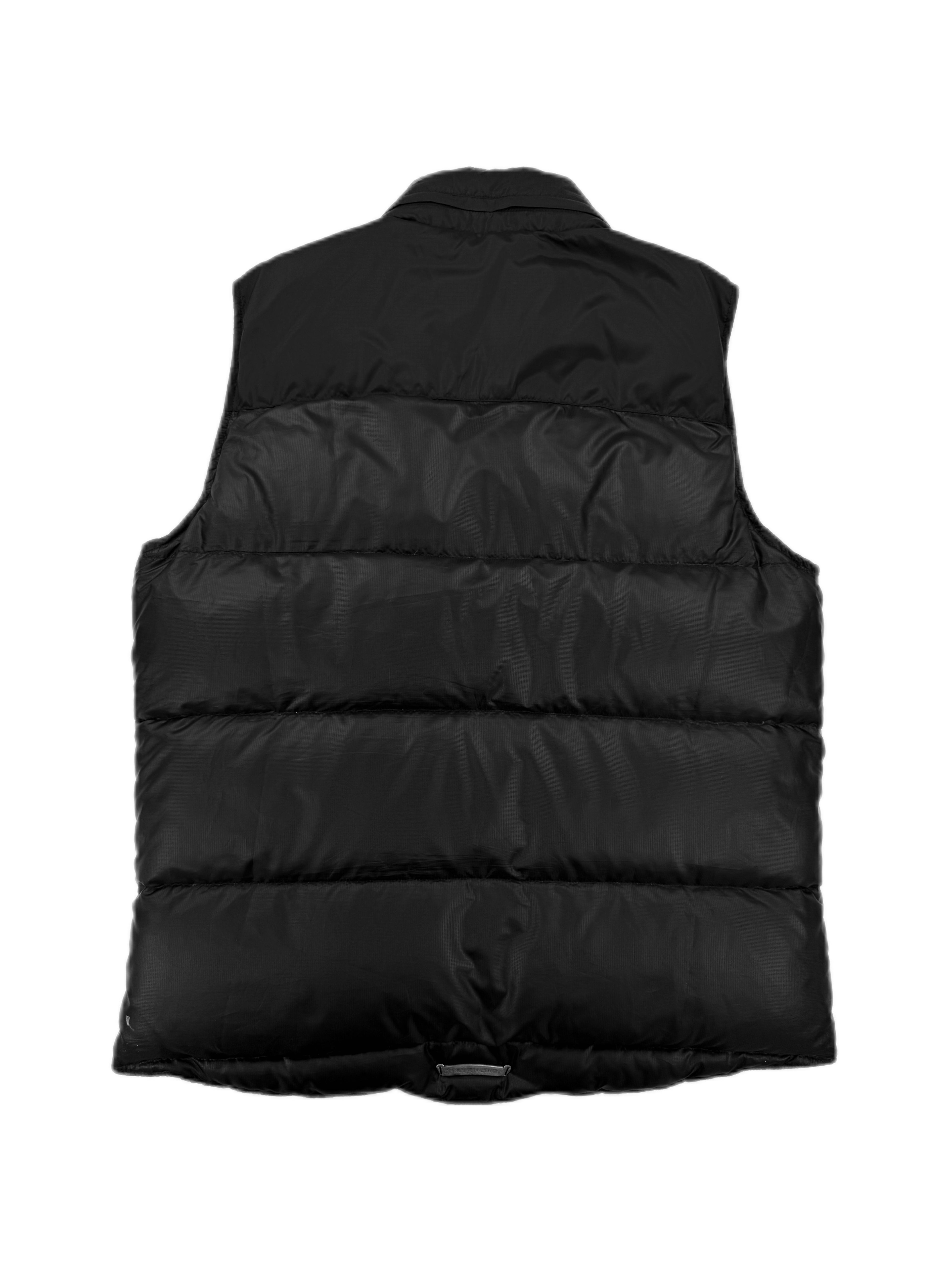 Chrome Hearts Dagger Zip Black Sleeveless Puffer Vest