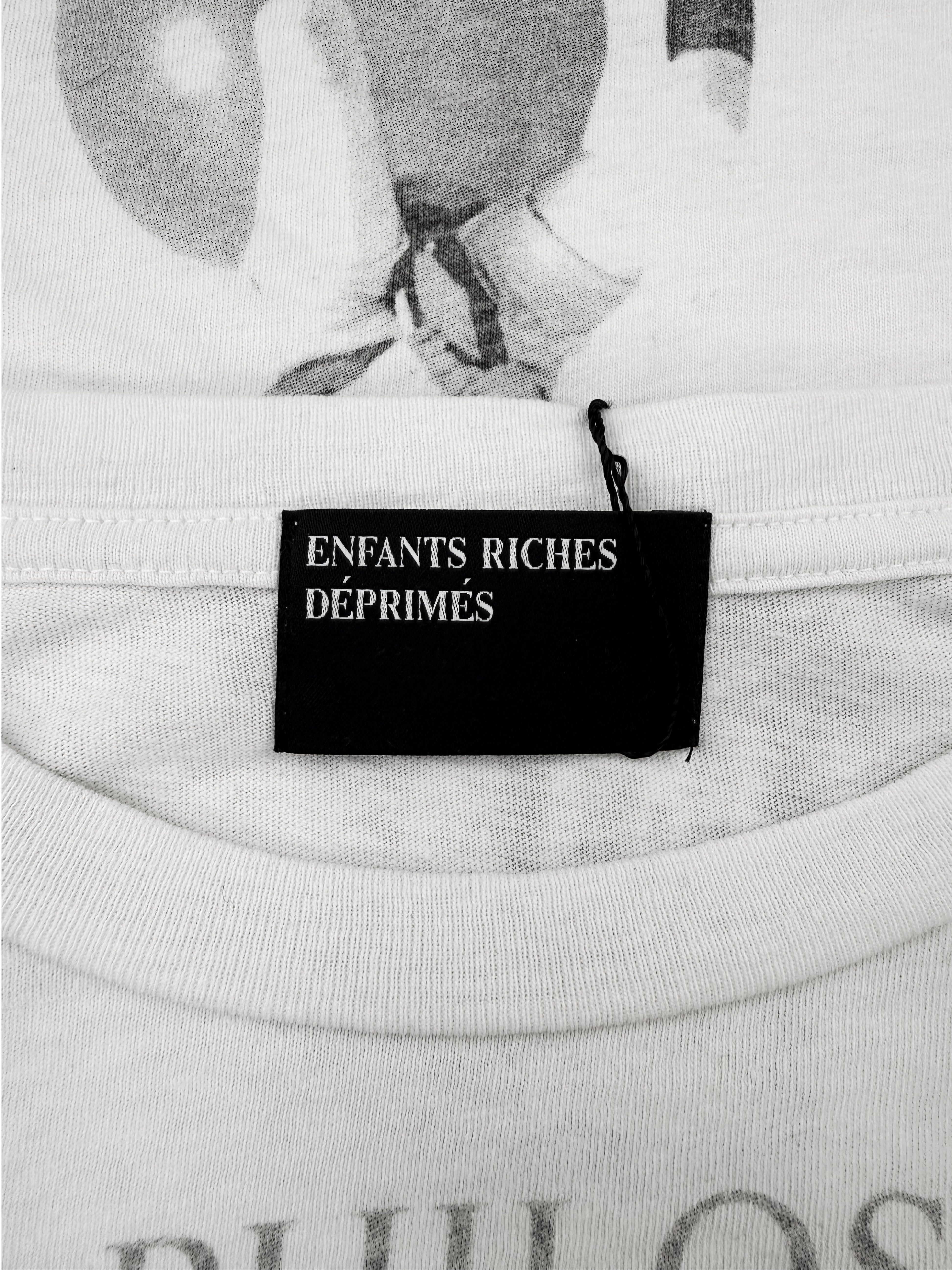 Enfants Riches Deprimes ‘Philosophy of Imperialism’ White Graphic T-Shirt