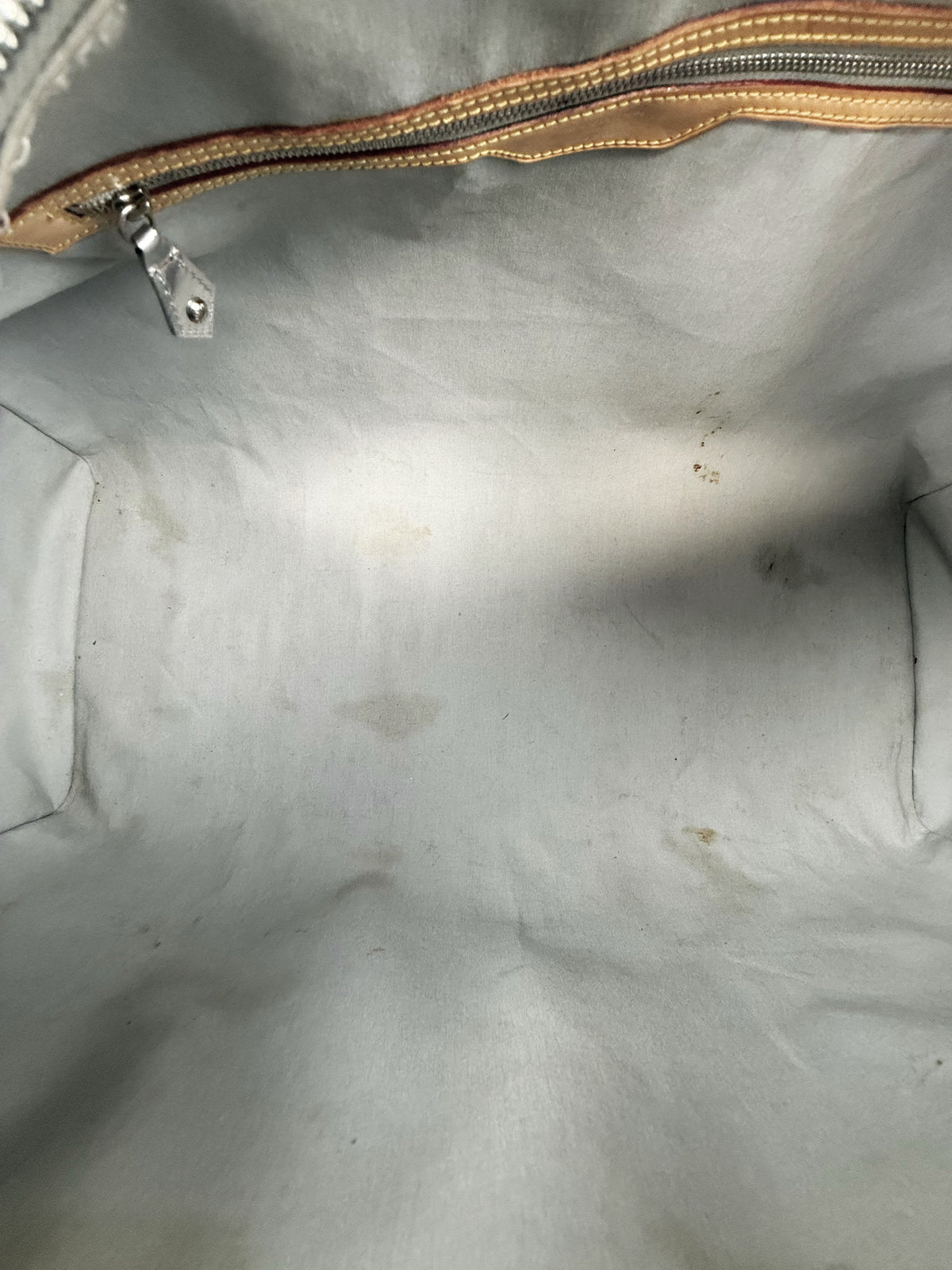 Louis Vuitton by Virgil Abloh ‘Keepall 55’ Silver Coated Duffle Bag