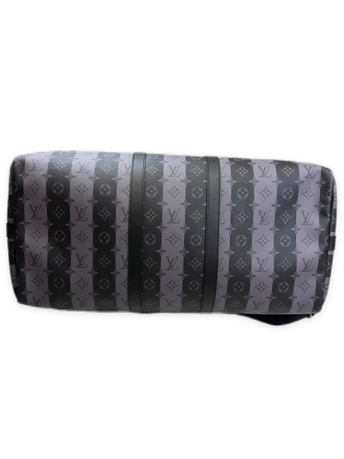 Louis Vuitton x Nigo Striped Keepall Bandouliere 55 Monogram Striped Eclipse Duffle Bag