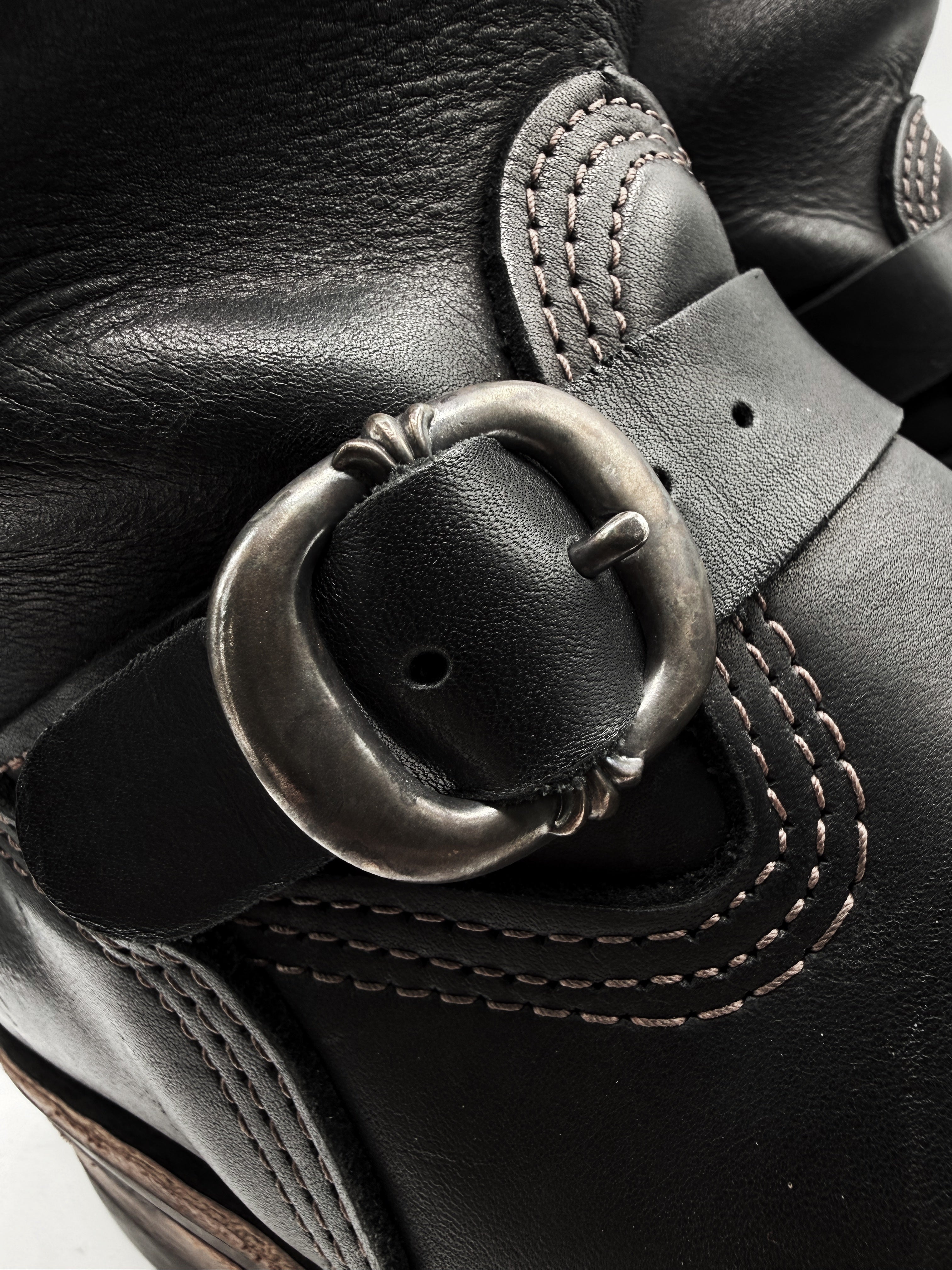 Chrome Hearts x Wesco Cross Pendant Gunslinger Engineer Boots