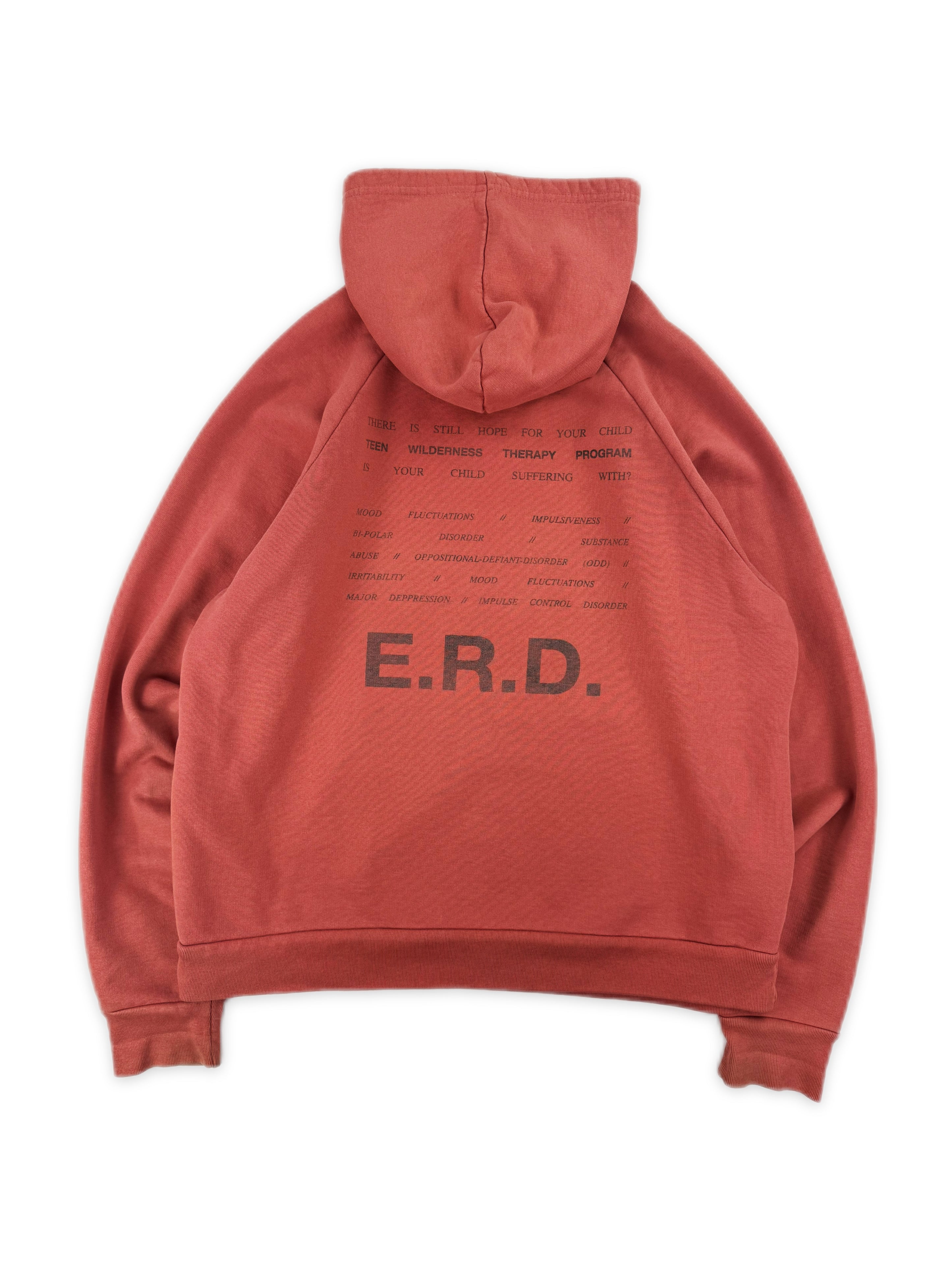 Enfants Riches Deprimes ‘Teen Wilderness Therapy’ Red Hoodie