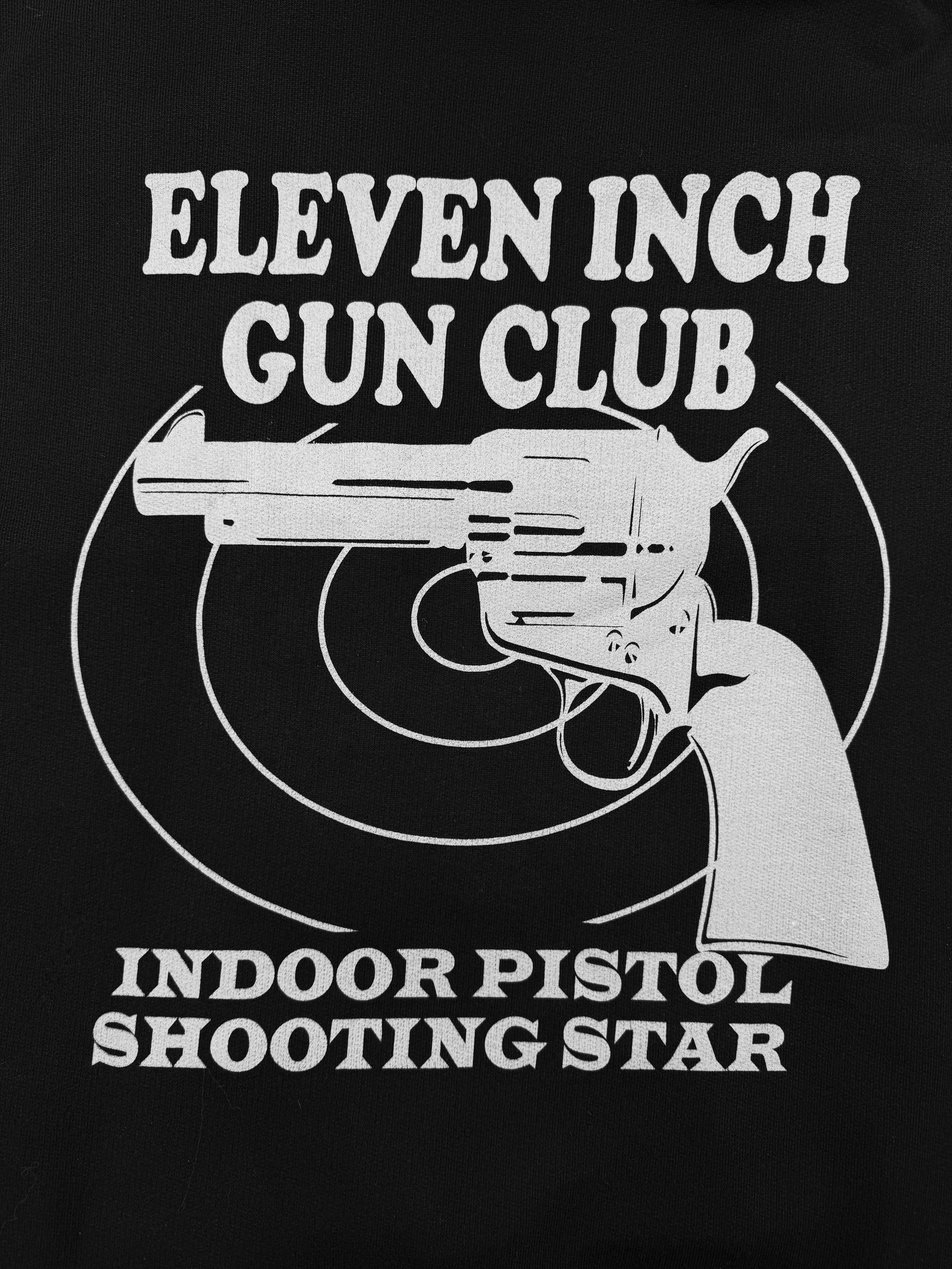 AW16 Vetements ‘Eleven Inch Gun Club’ Target Black Hoodie