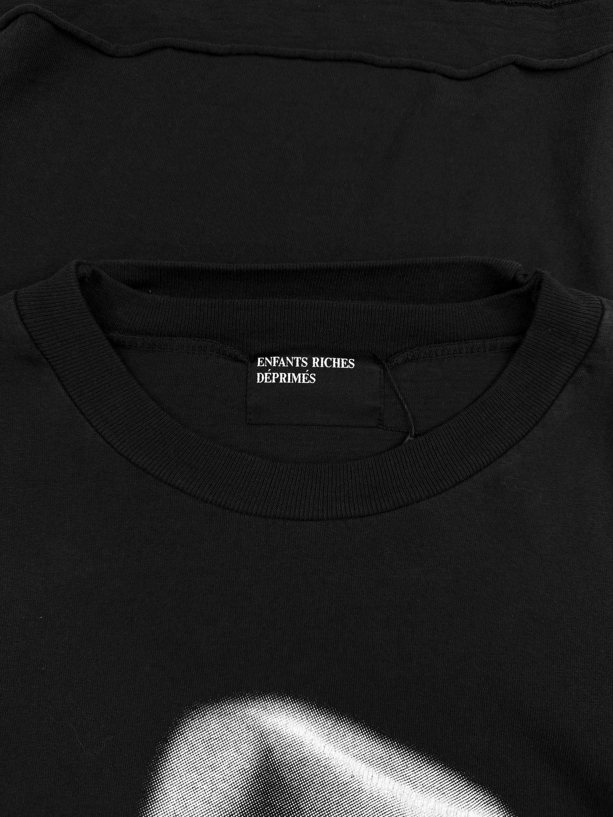 Enfants Riches Deprimes ‘Texas Pastor’ Black Layered Long Sleeve Shirt