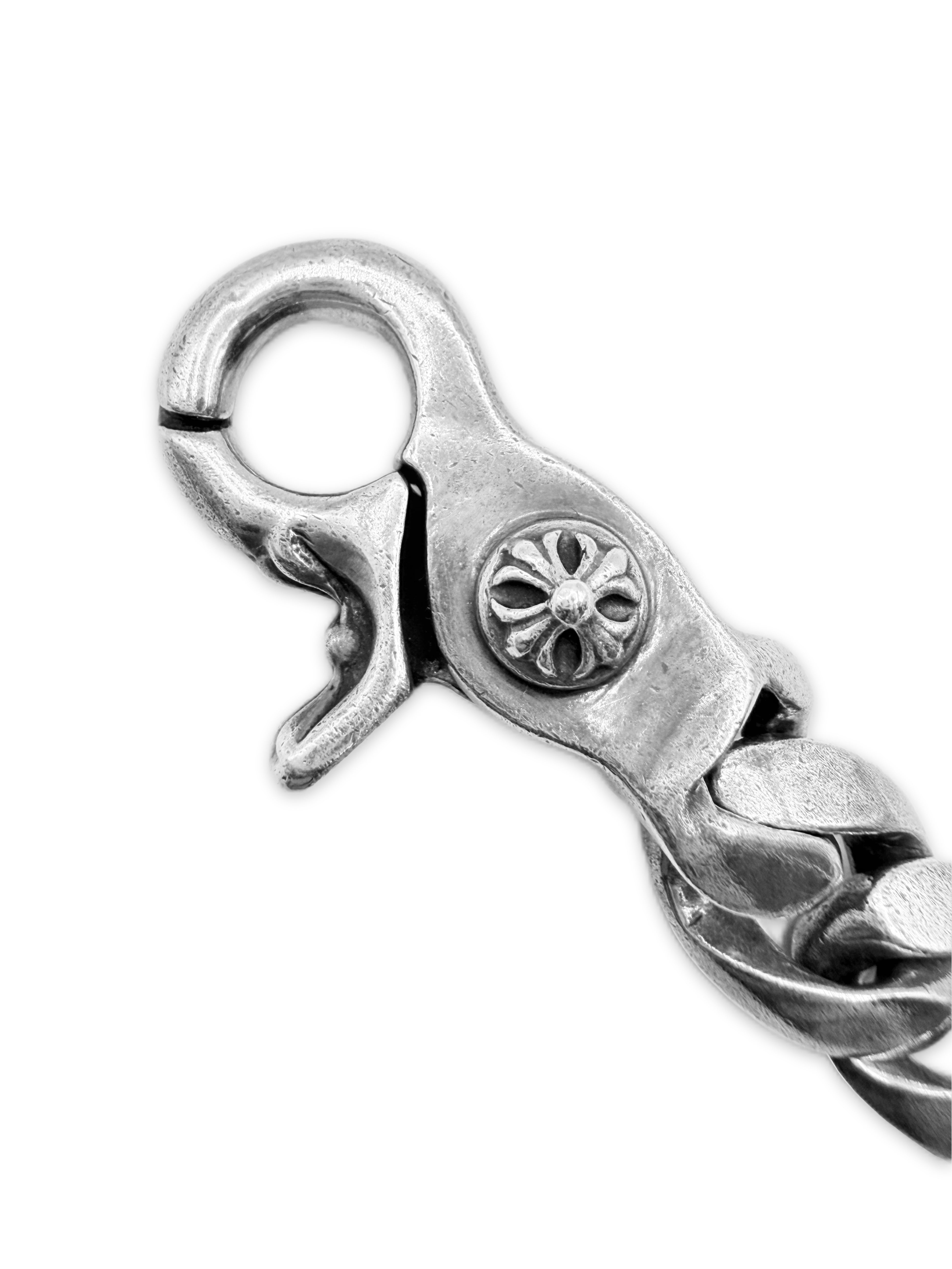 Chrome Hearts Cuban 3 Link Lobster Clasp Keychain