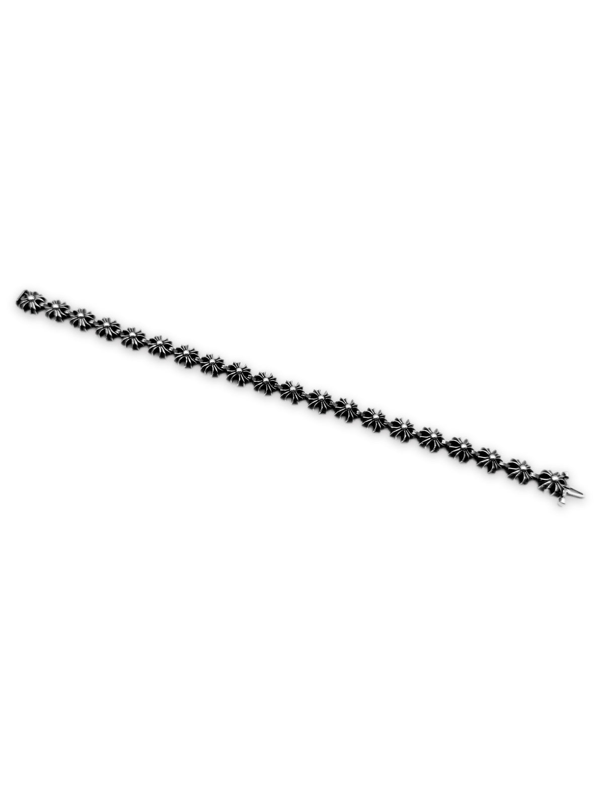 Chrome Hearts Plus Cut Out .925 Silver 20 Link Bracelet