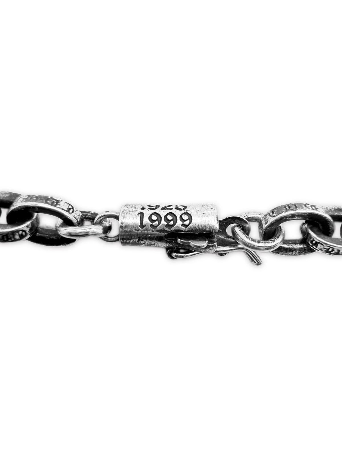 Chrome Hearts 30 in Paper Chain .925 Silver Necklace