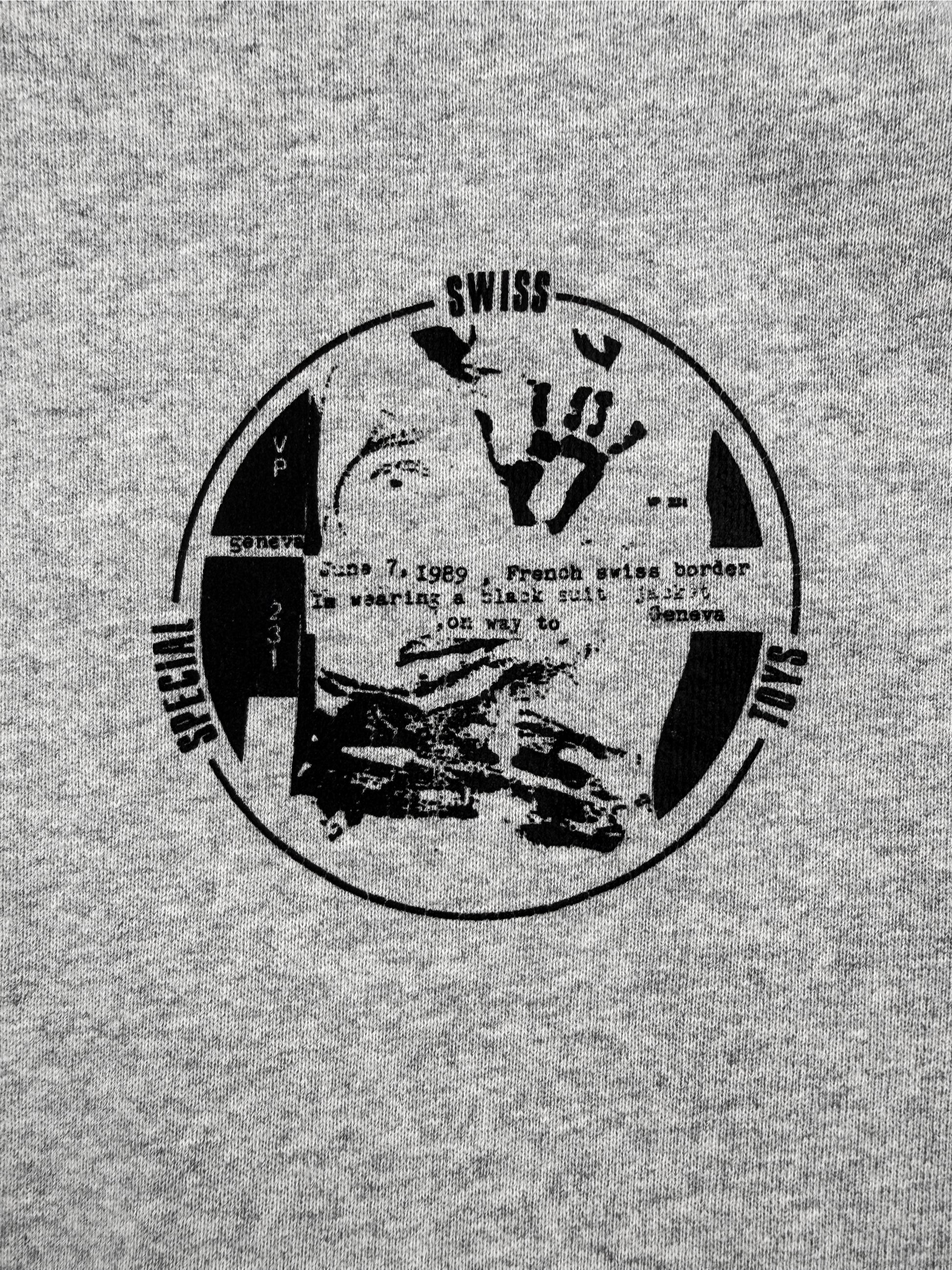 Enfants Riches Deprimes ‘Special Swiss Toys’ Distressed Grey Hoodie