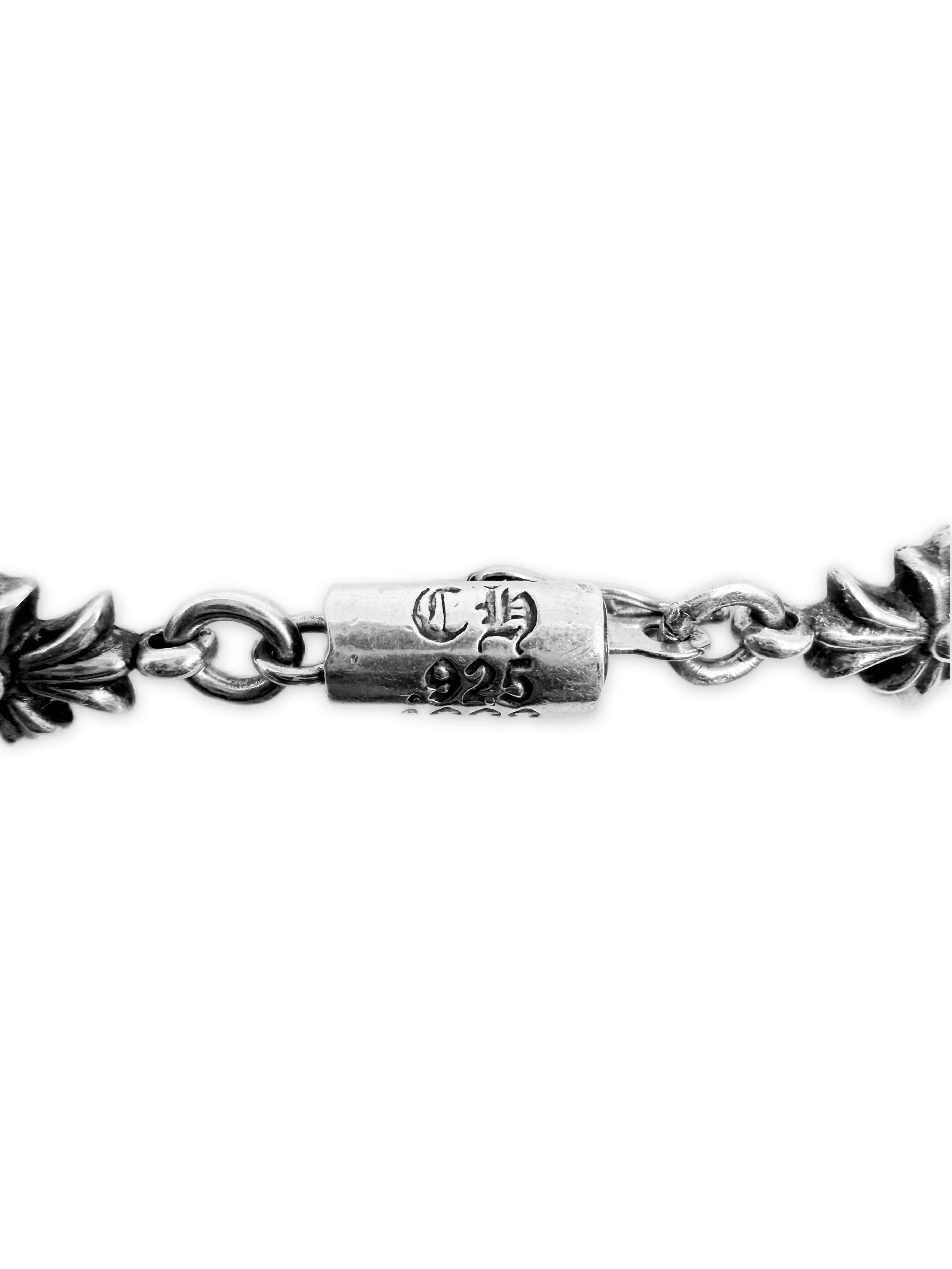 Chrome Hearts Diamond Factory Set Tiny E 21 in Necklace