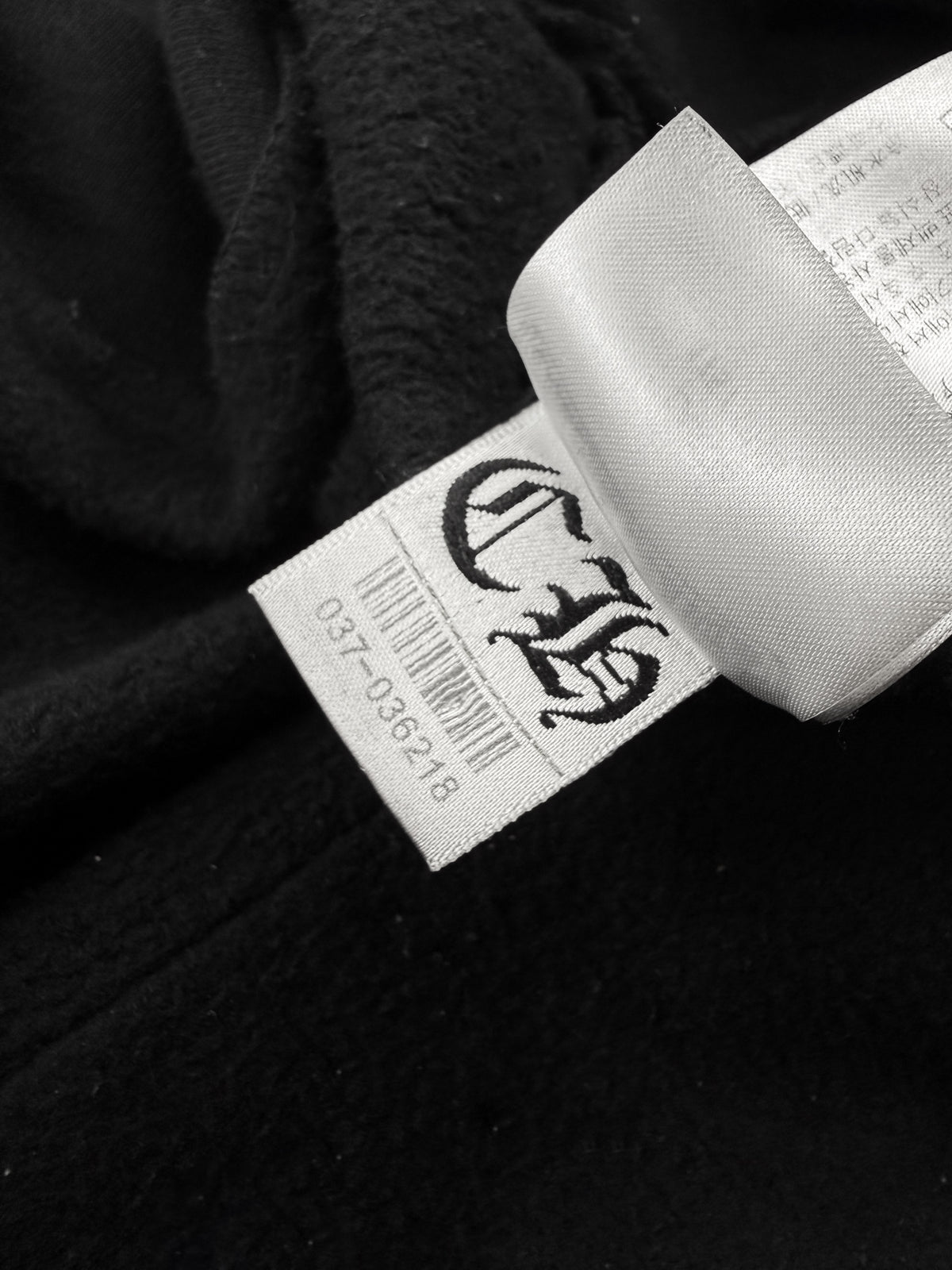 Chrome Hearts Miami Exclusive Horseshoe Logo Black Hoodie