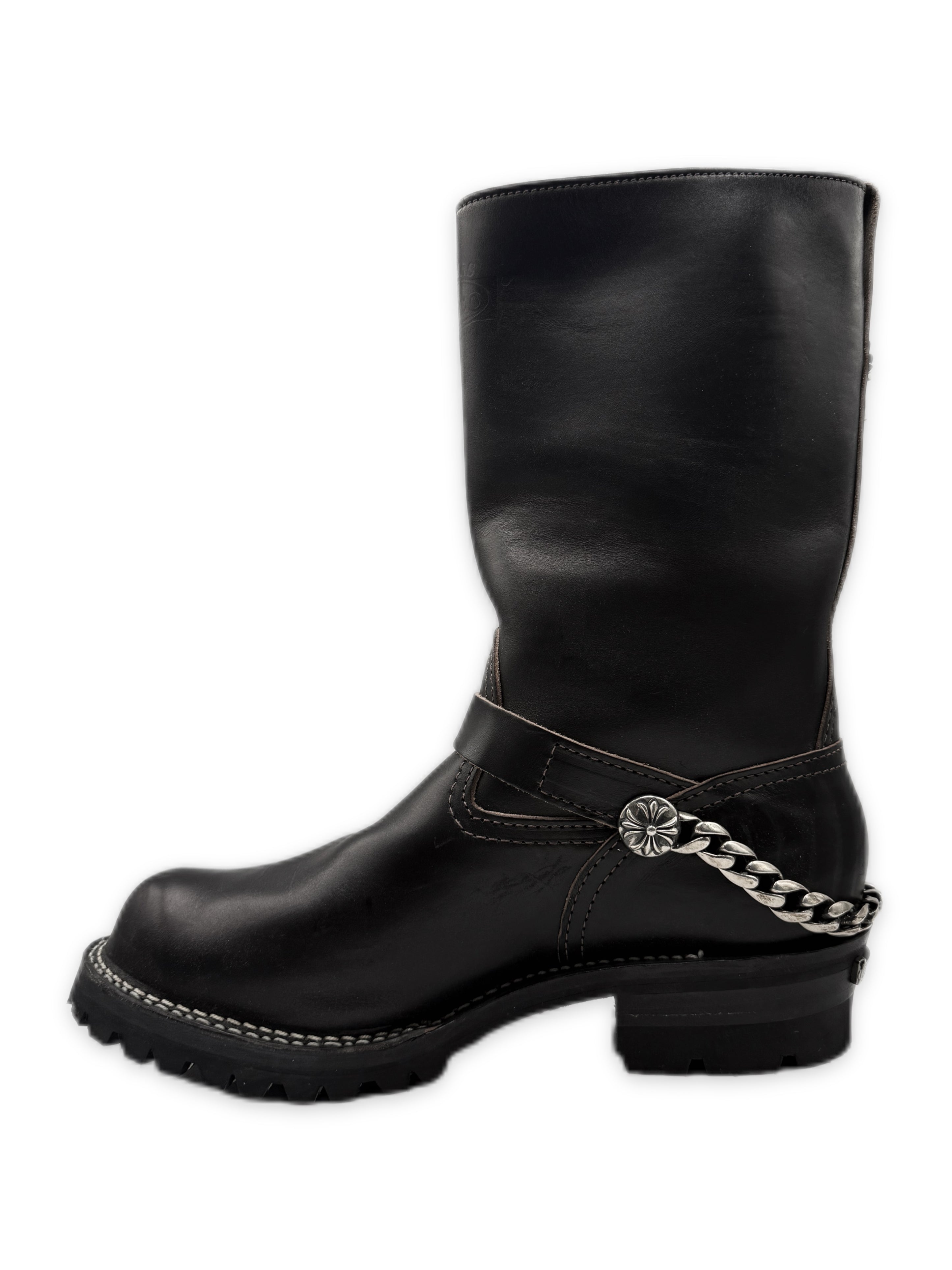 Chrome Hearts x Wesco Cuban Link Triple Gunslinger Engineer Boots