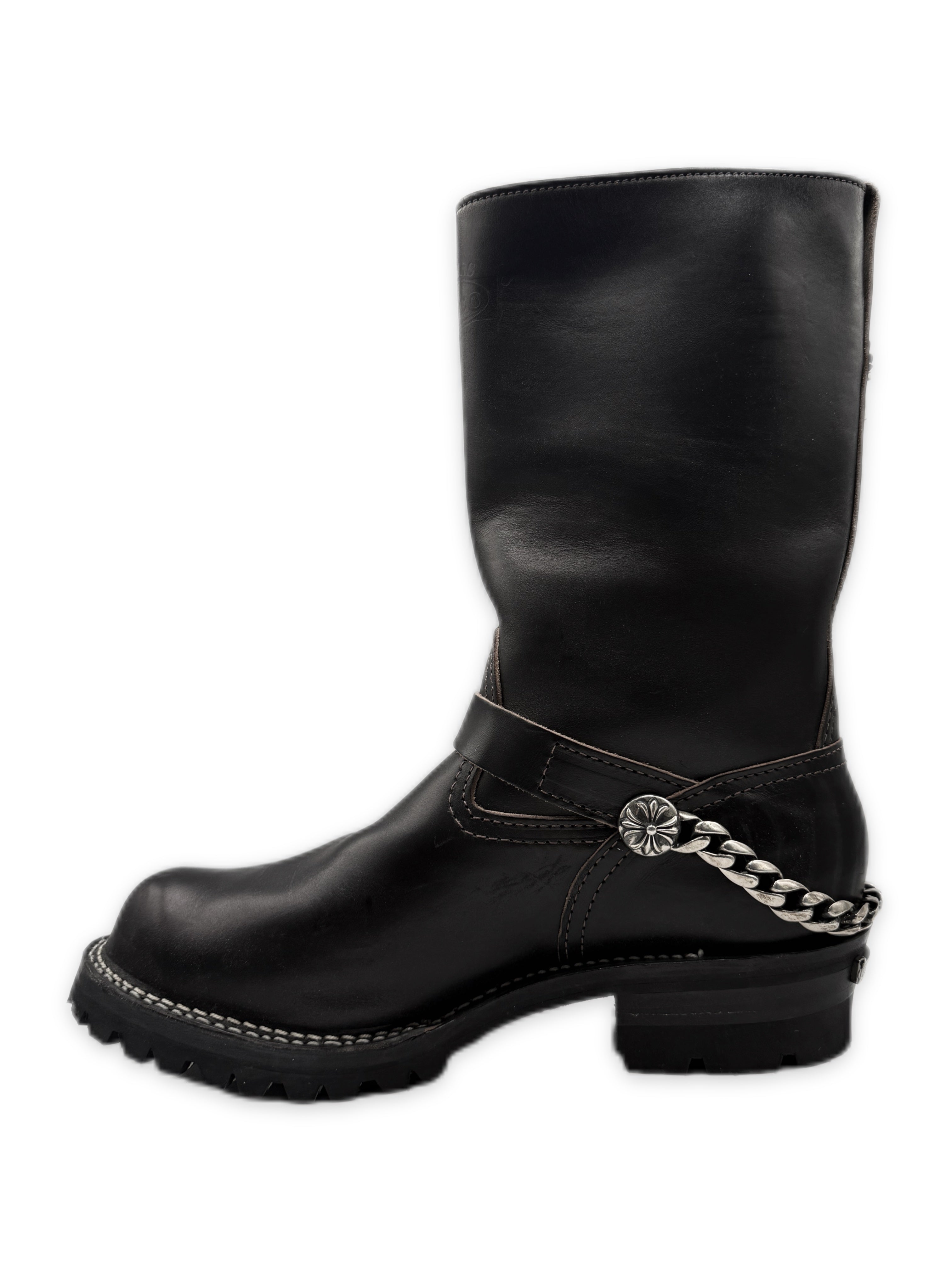Chrome Hearts x Wesco Cuban Link Triple Gunslinger Engineer Boots