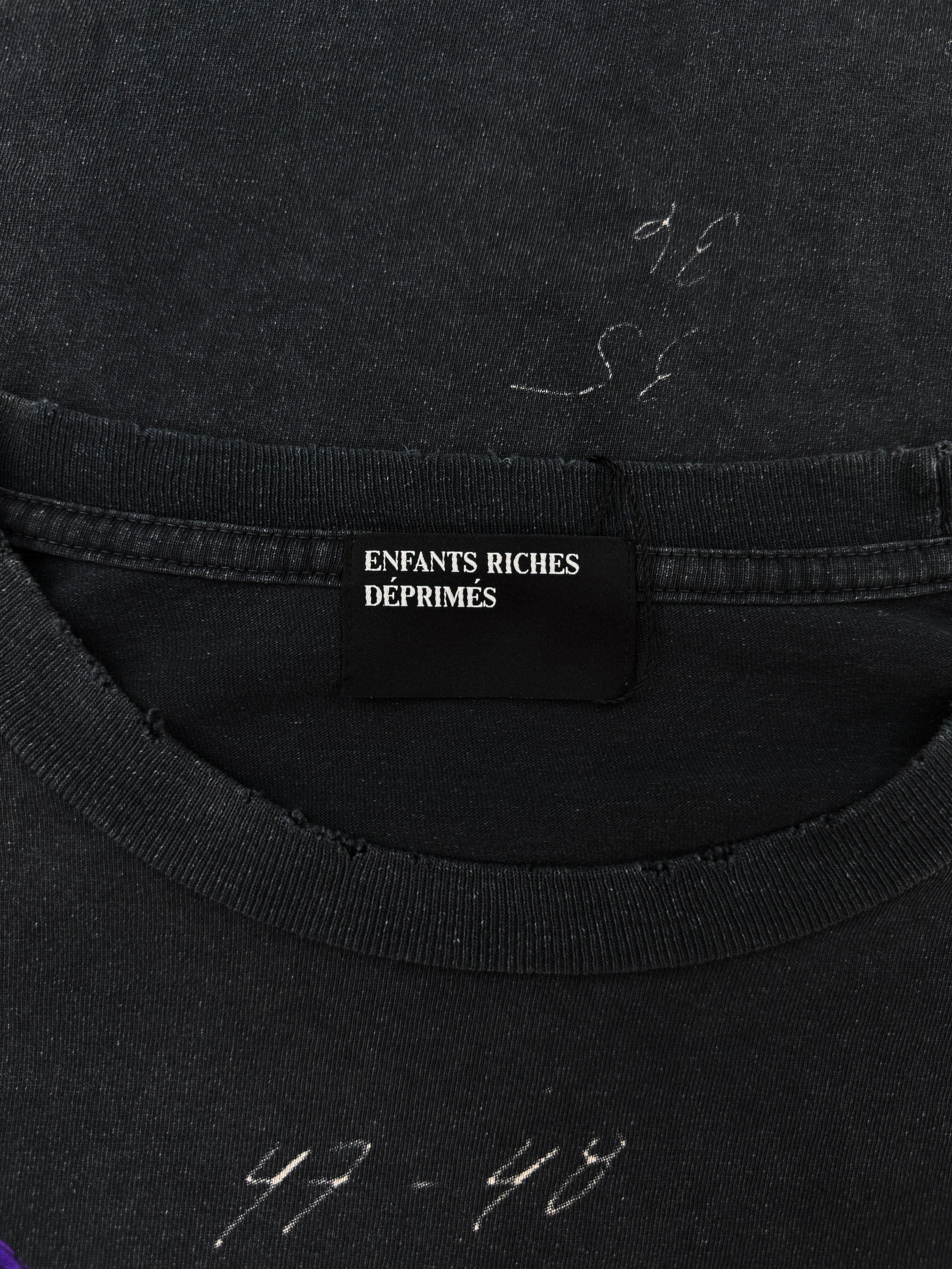 Enfants Riches Deprimes ‘Bathroom Stall’ Black Long Sleeve Shirt