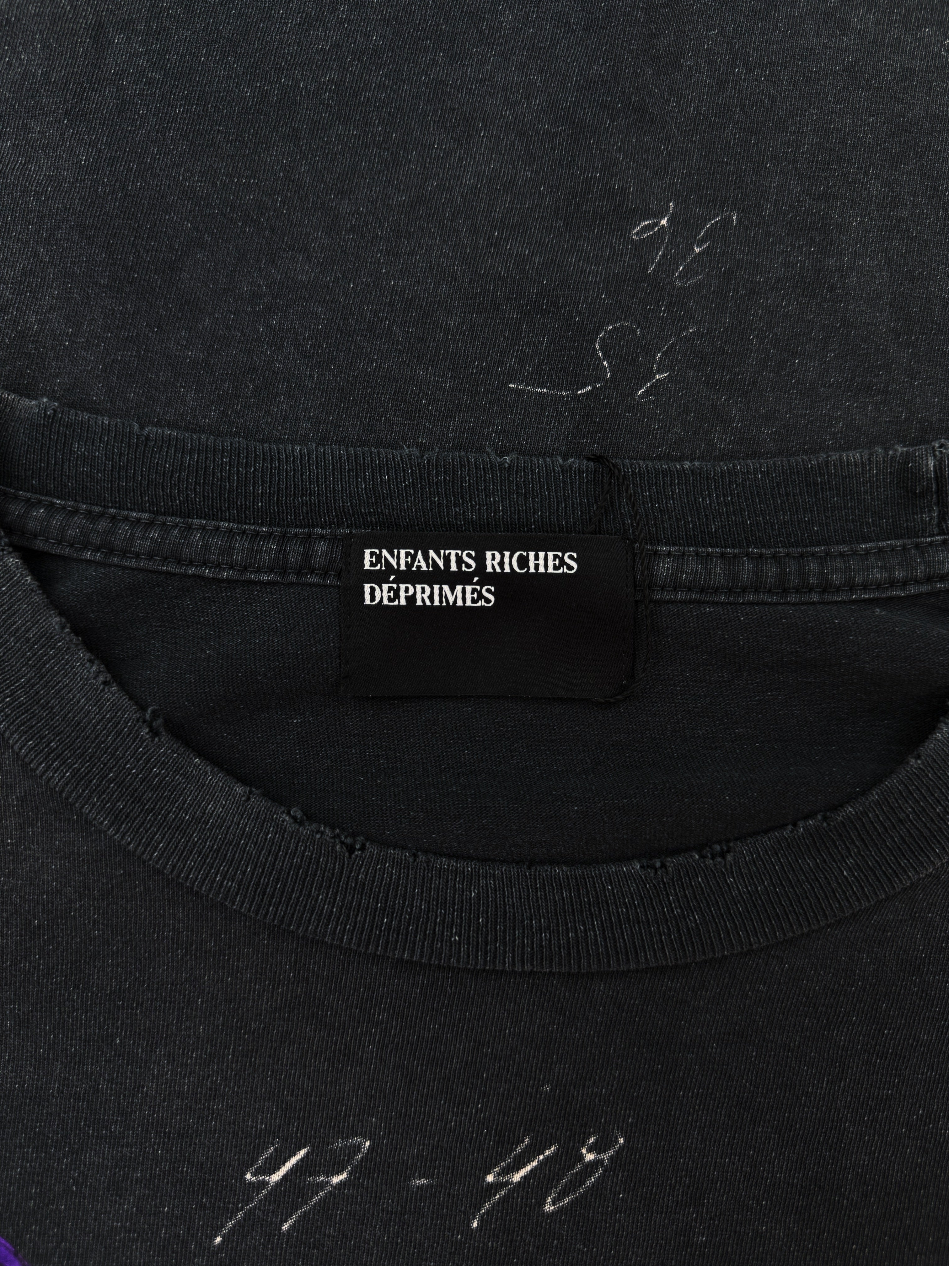 Enfants Riches Deprimes ‘Bathroom Stall’ Black Long Sleeve Shirt