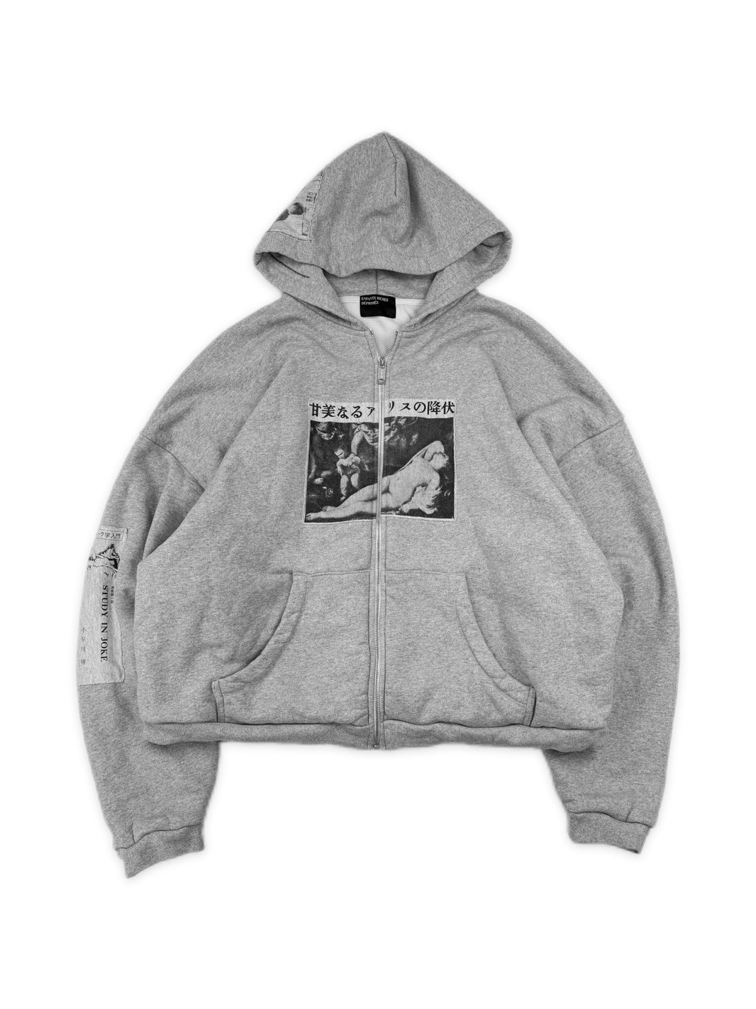 Enfants Riches Deprimes ‘Sweet Surrender of Alice’ Assemblage Zip Hoodie