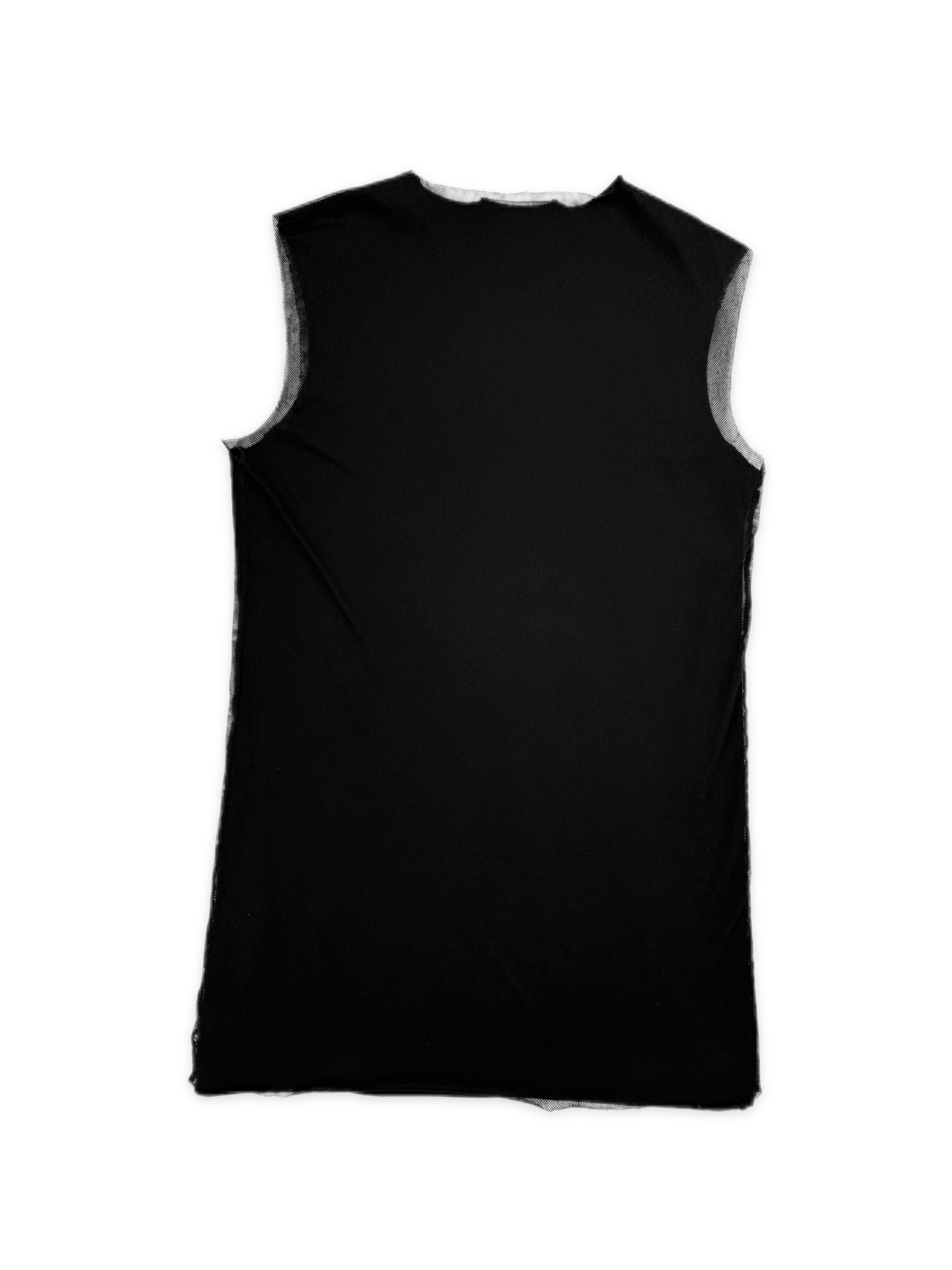 SS03 Raf Simons ‘Resisted’ Consumed Mesh Layered Tank Top