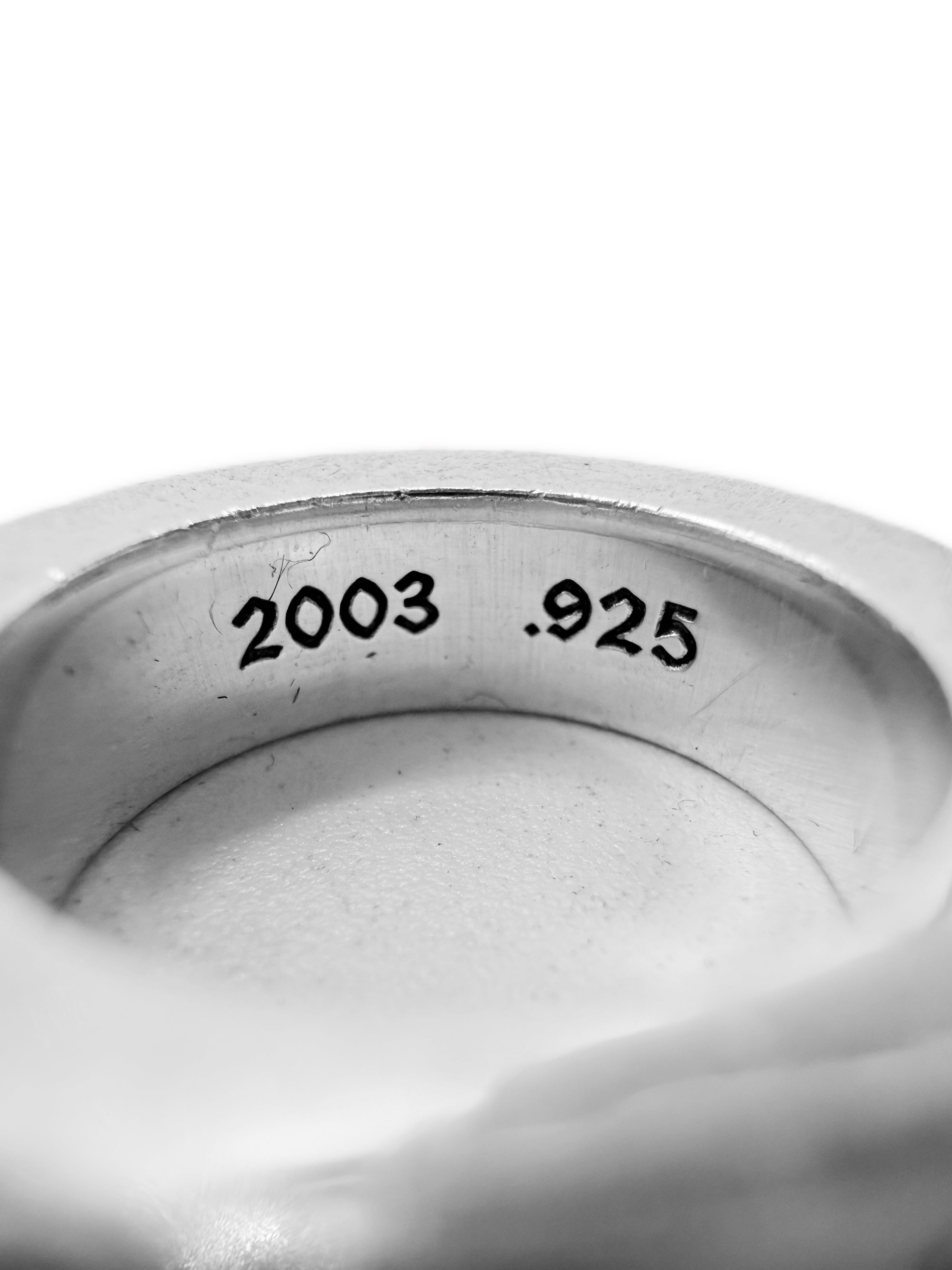 Chrome Hearts Forever 9mm Spacer .925 Silver Ring