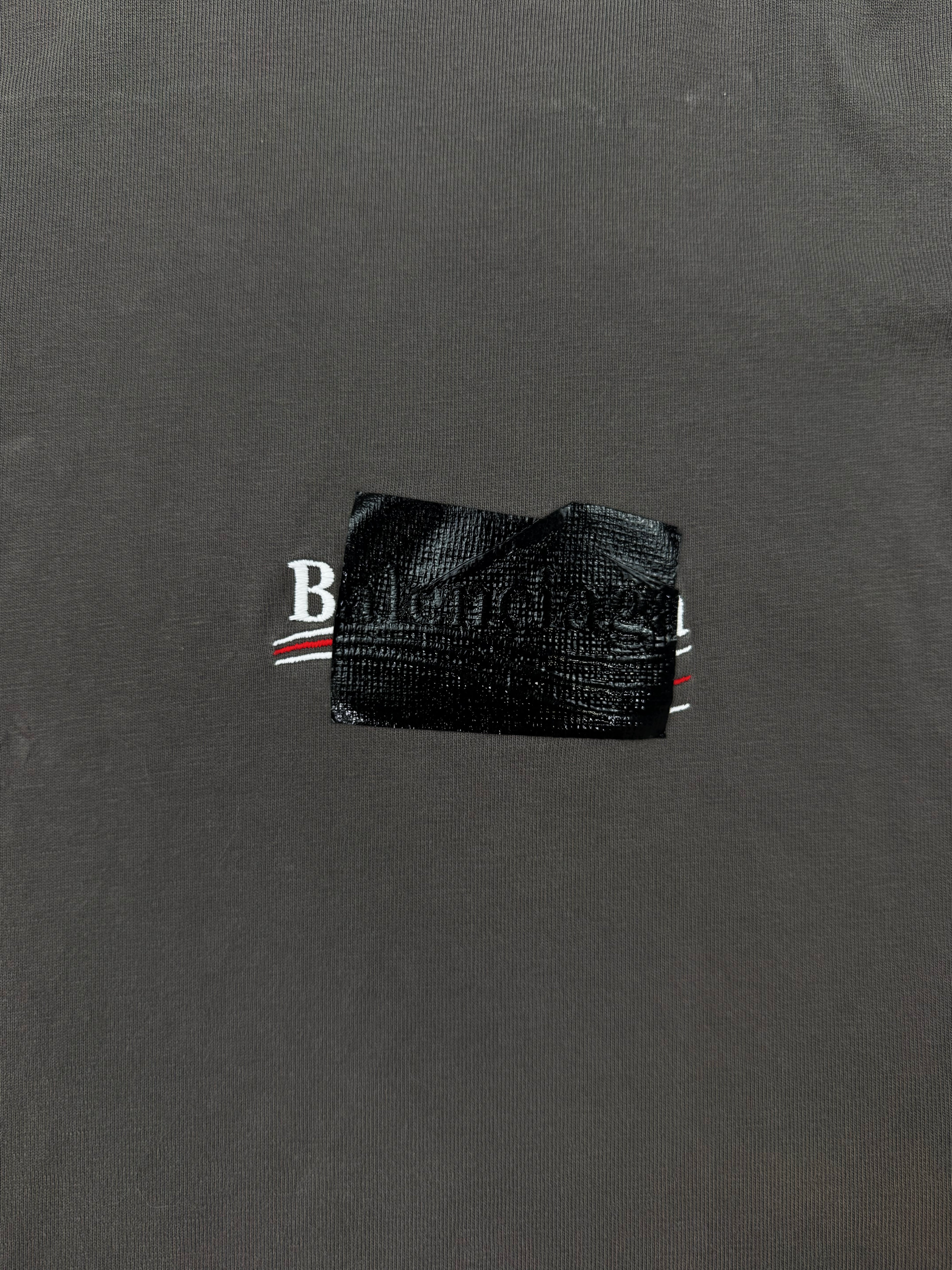 SS23 Balenciaga Gaffer Campaign Logo Grey T-Shirt