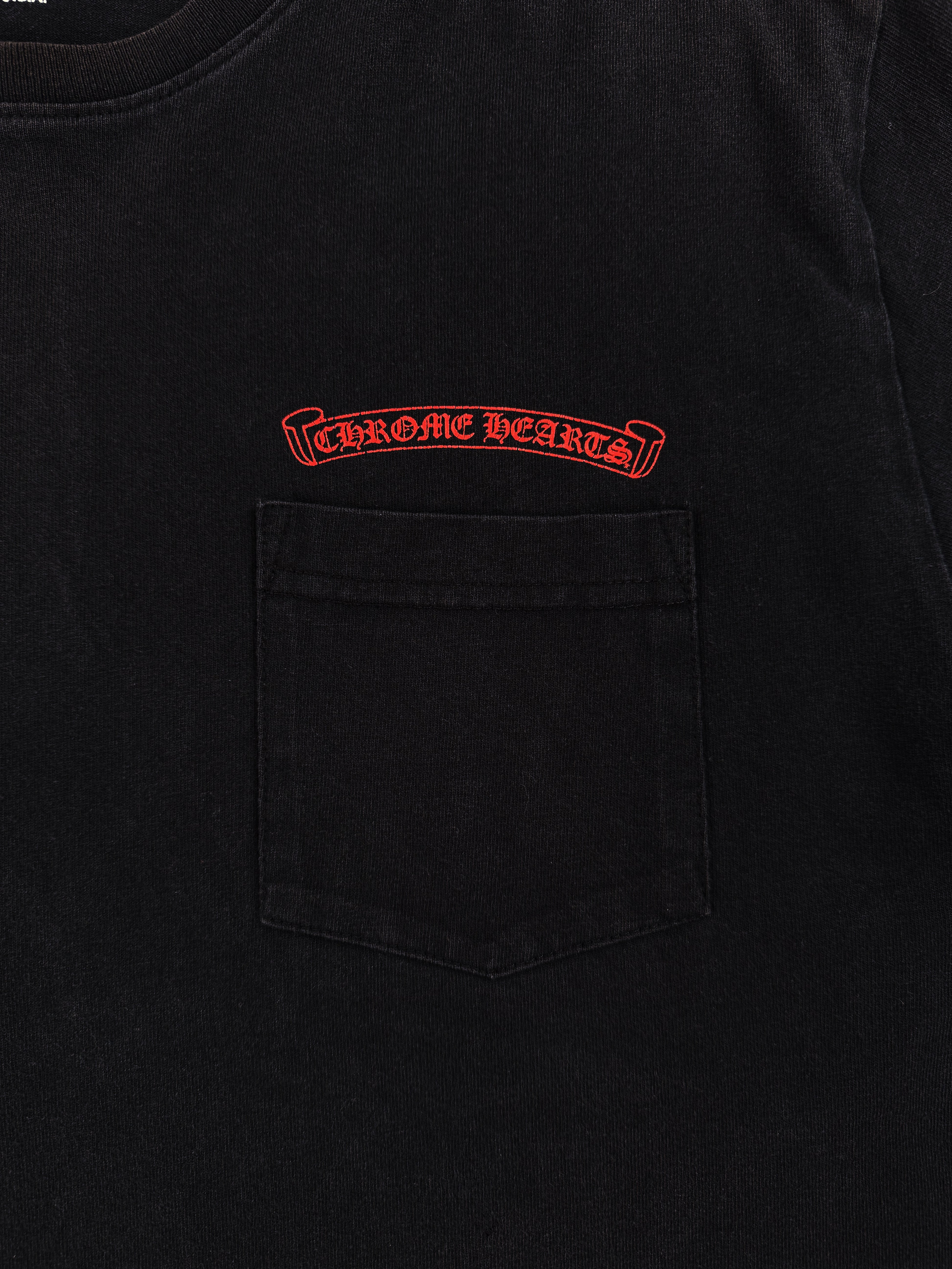 Chrome Hearts Chomper Graphic Black Logo T-Shirt