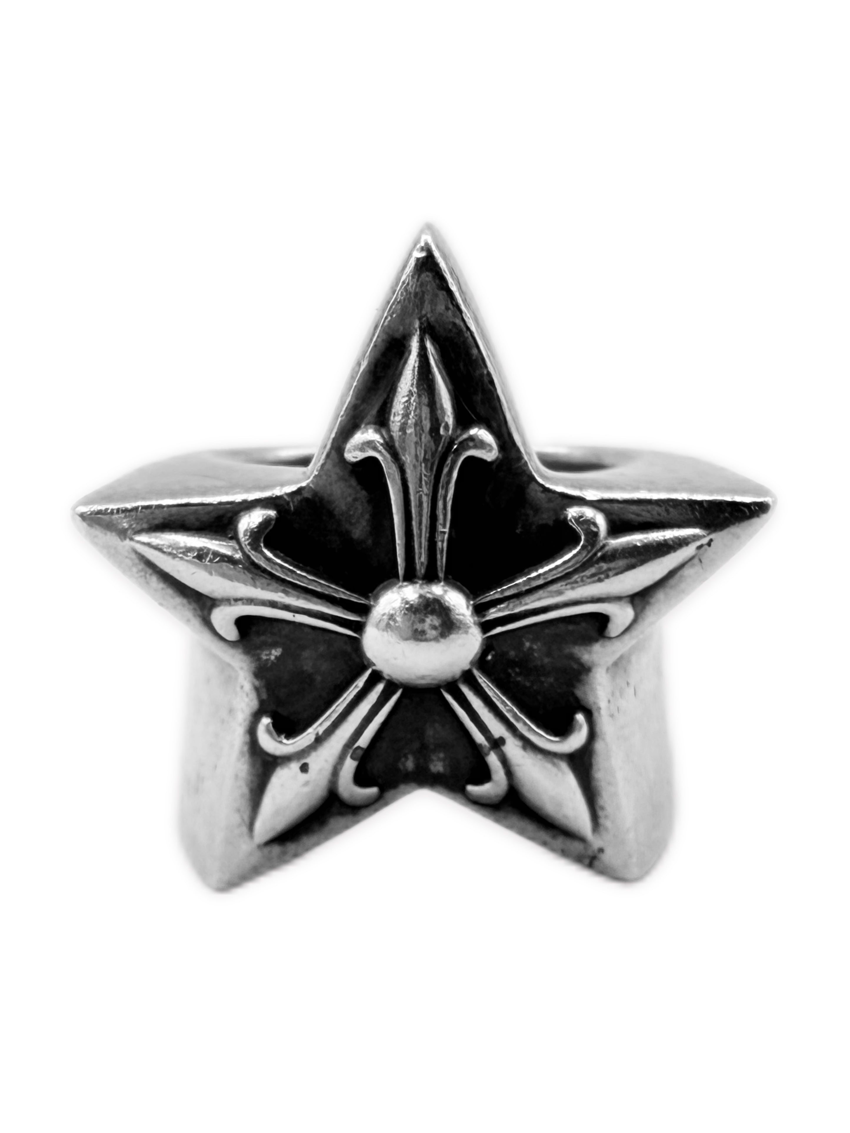 Chrome Hearts 5 Point Star .925 Silver Ring