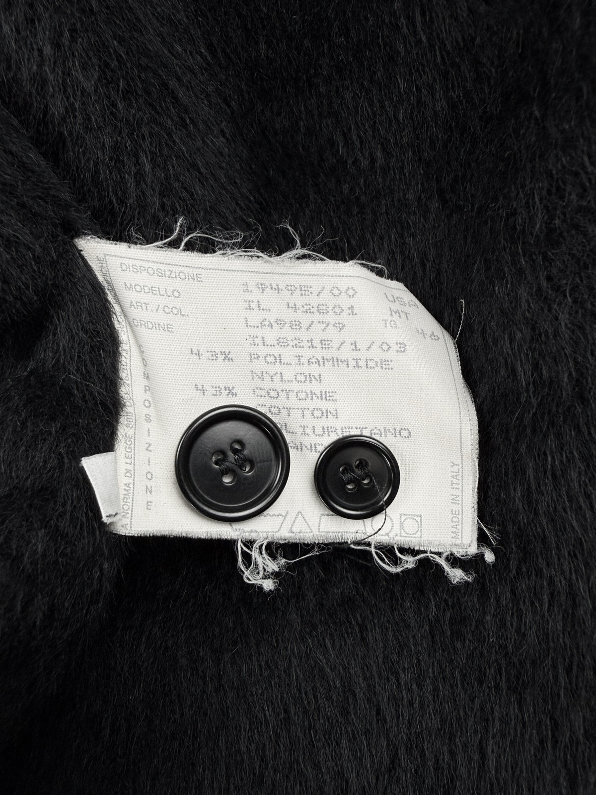 AW99 Helmut Lang Alpaca Fur Lined Nylon Ballistic Astro Parka