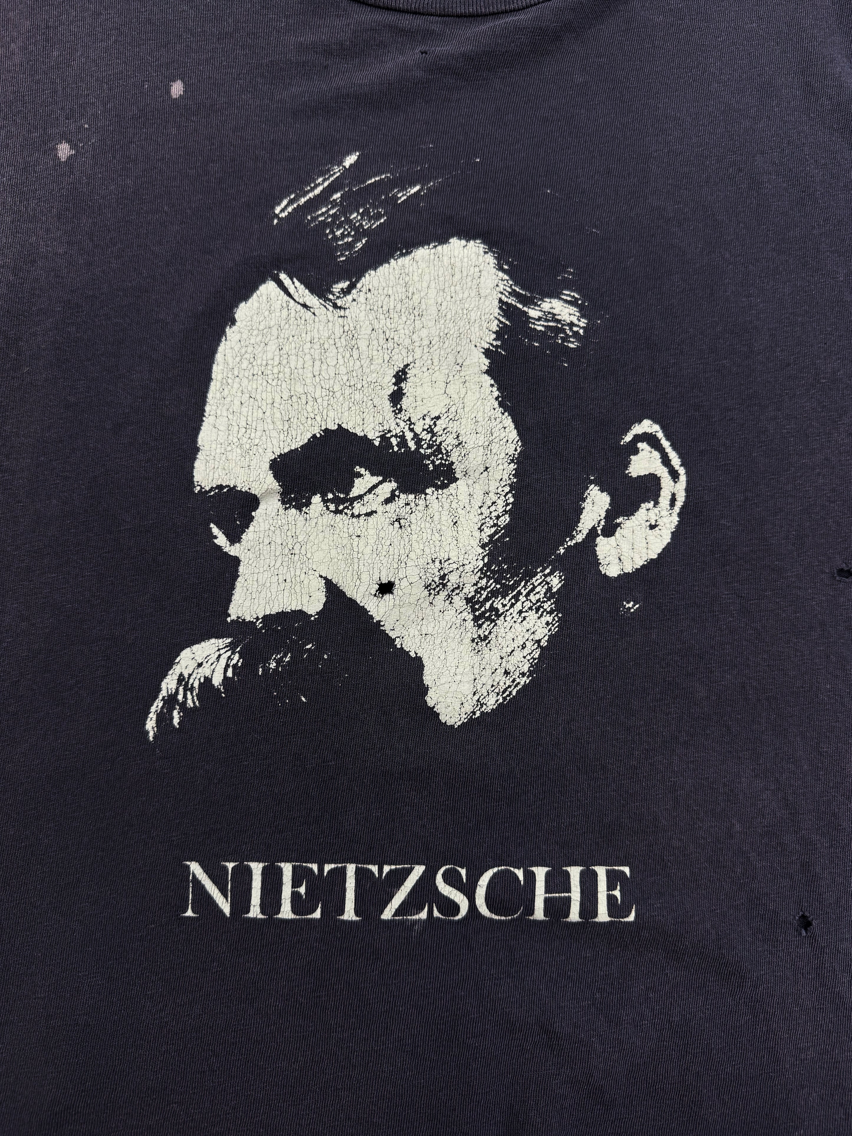 Enfants Riches Deprimes ‘Nietzche’ Purple Graphic T-Shirt
