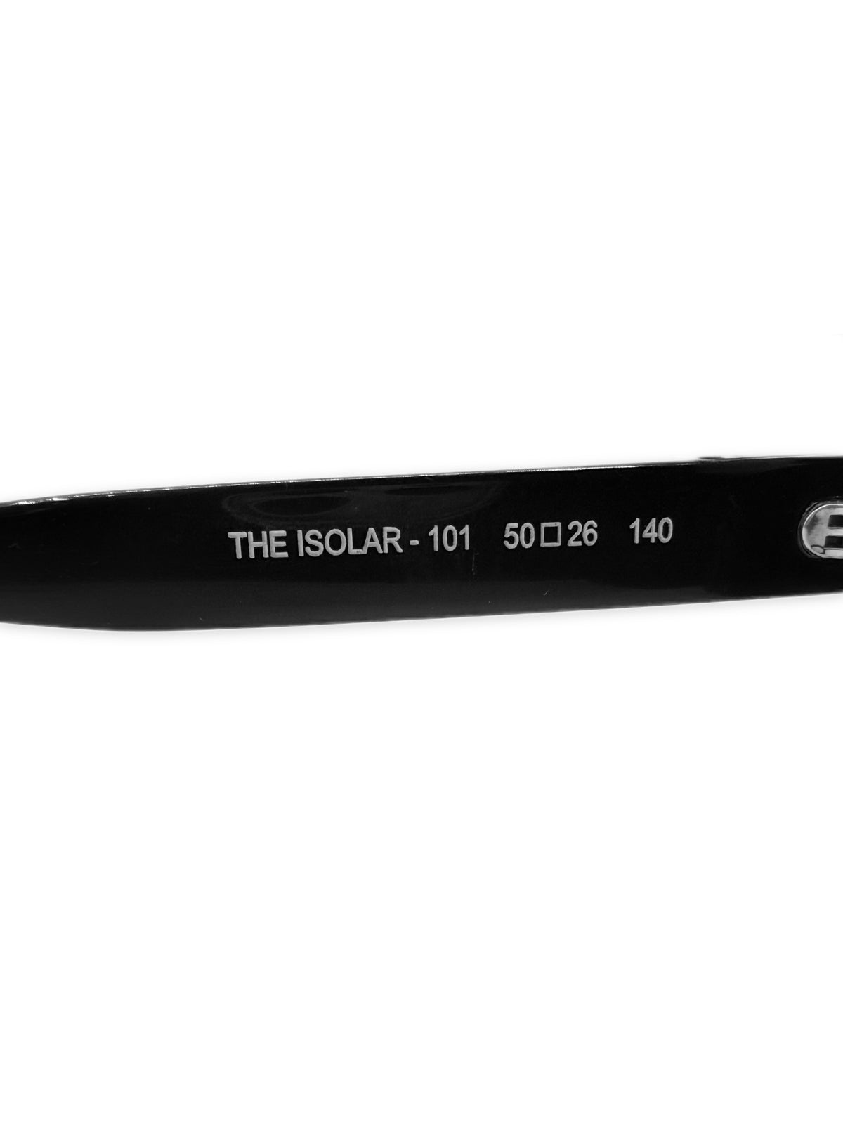 AW20 Enfants Riches Deprimes x Thierry Larry ‘The Isolar - 101’ Black Sunglasses
