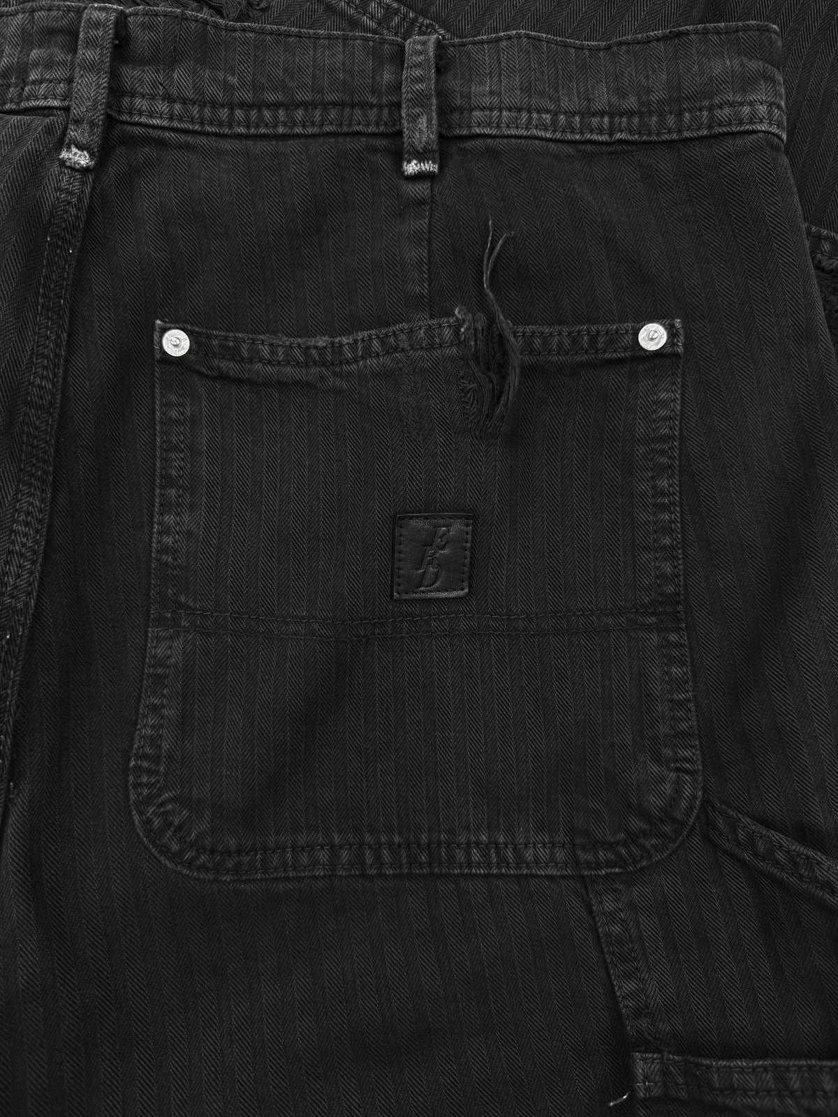 SS25 Enfants Riches Deprimes Pinstripe Double Knee Carpenter Pants