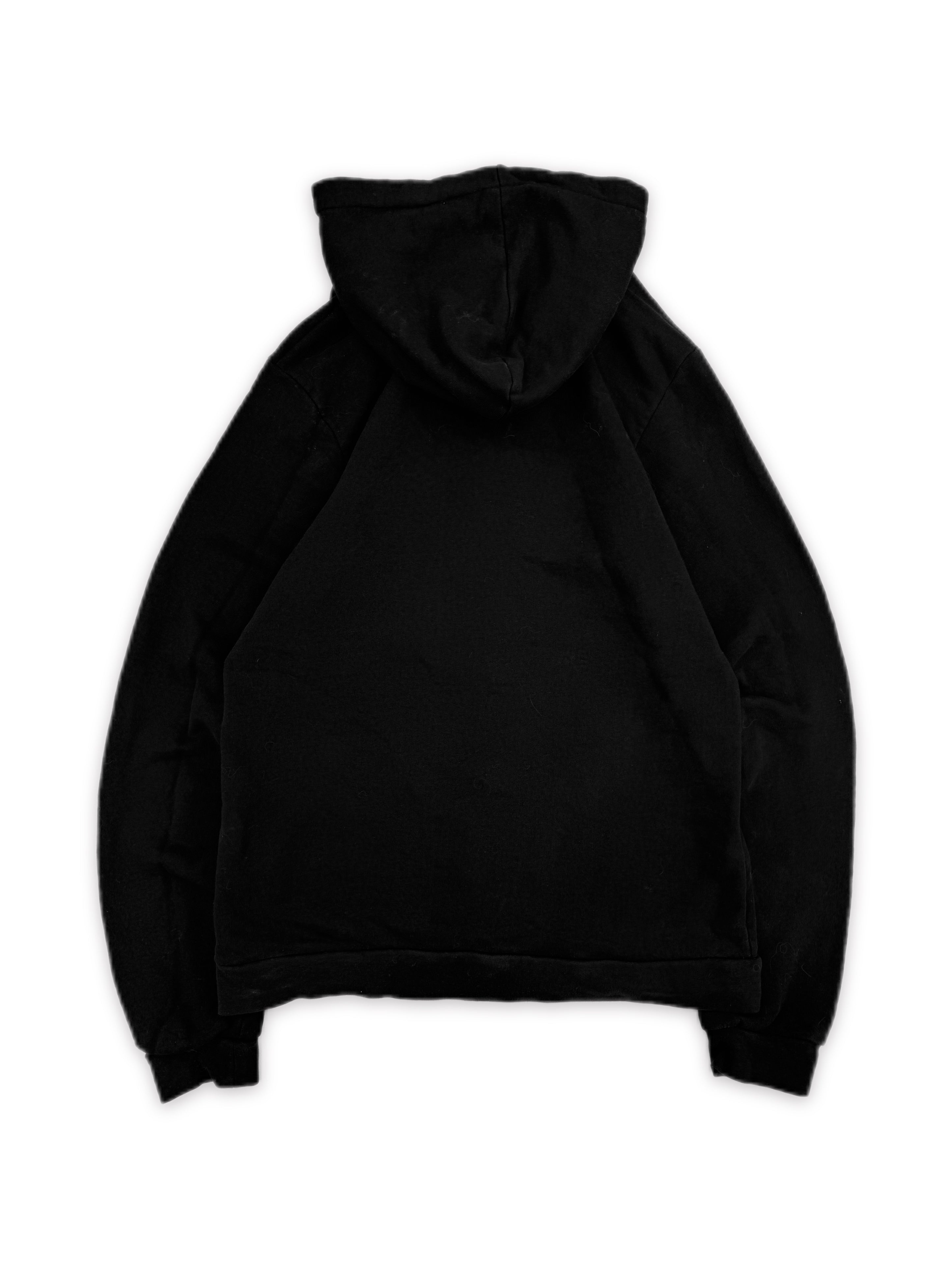 SS02 Raf Simons ‘Kollaps’ Black Silence & Secrecy Hoodie