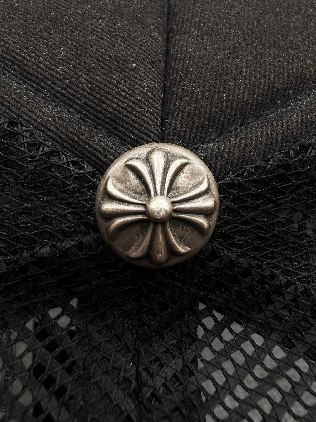 Chrome Hearts x Matty Boy Chomper Patch Mesh Trucker Hat