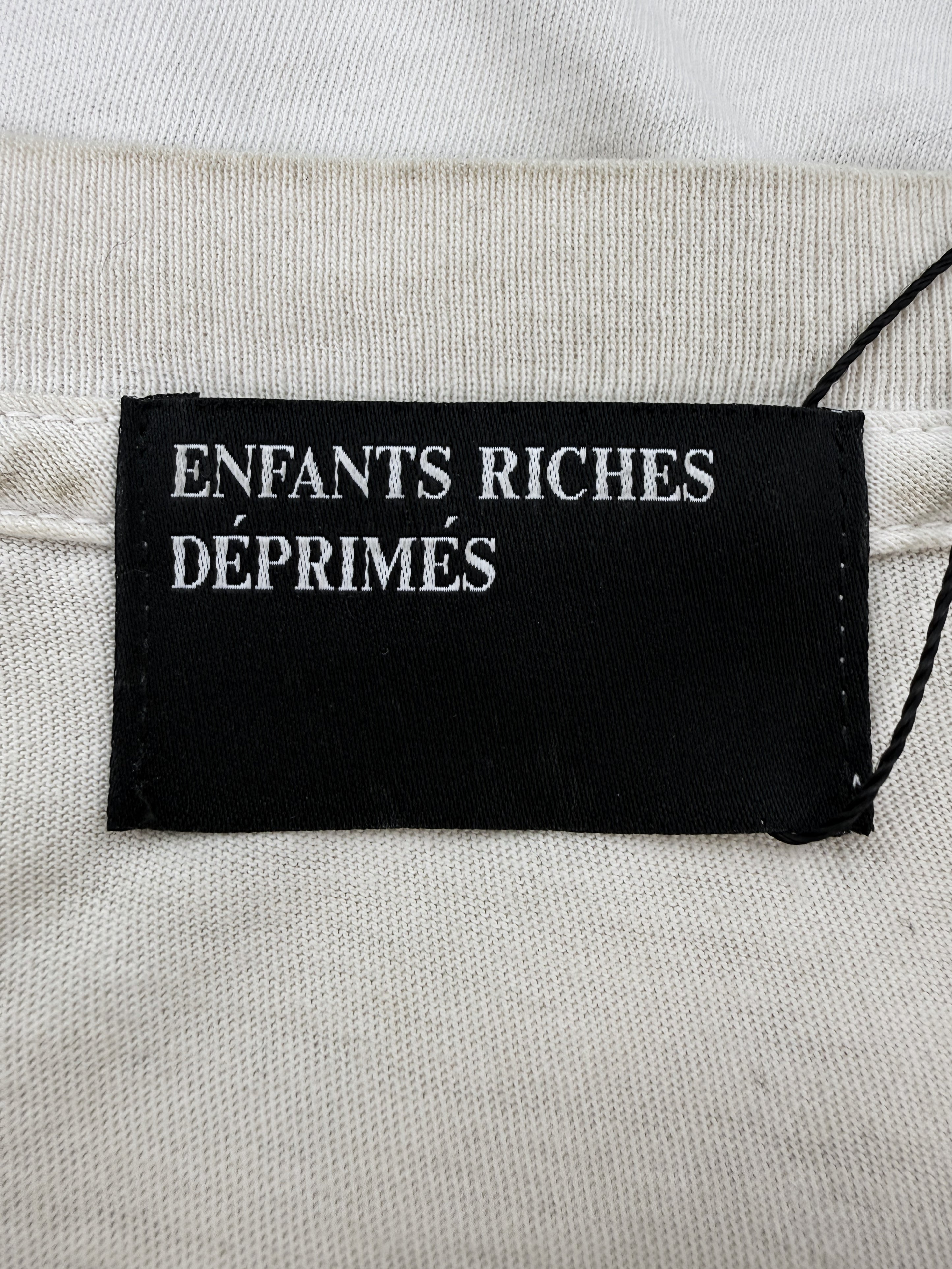 Enfants Riches Deprimes ‘Theatre of Curelty’ White Graphic T-Shirt