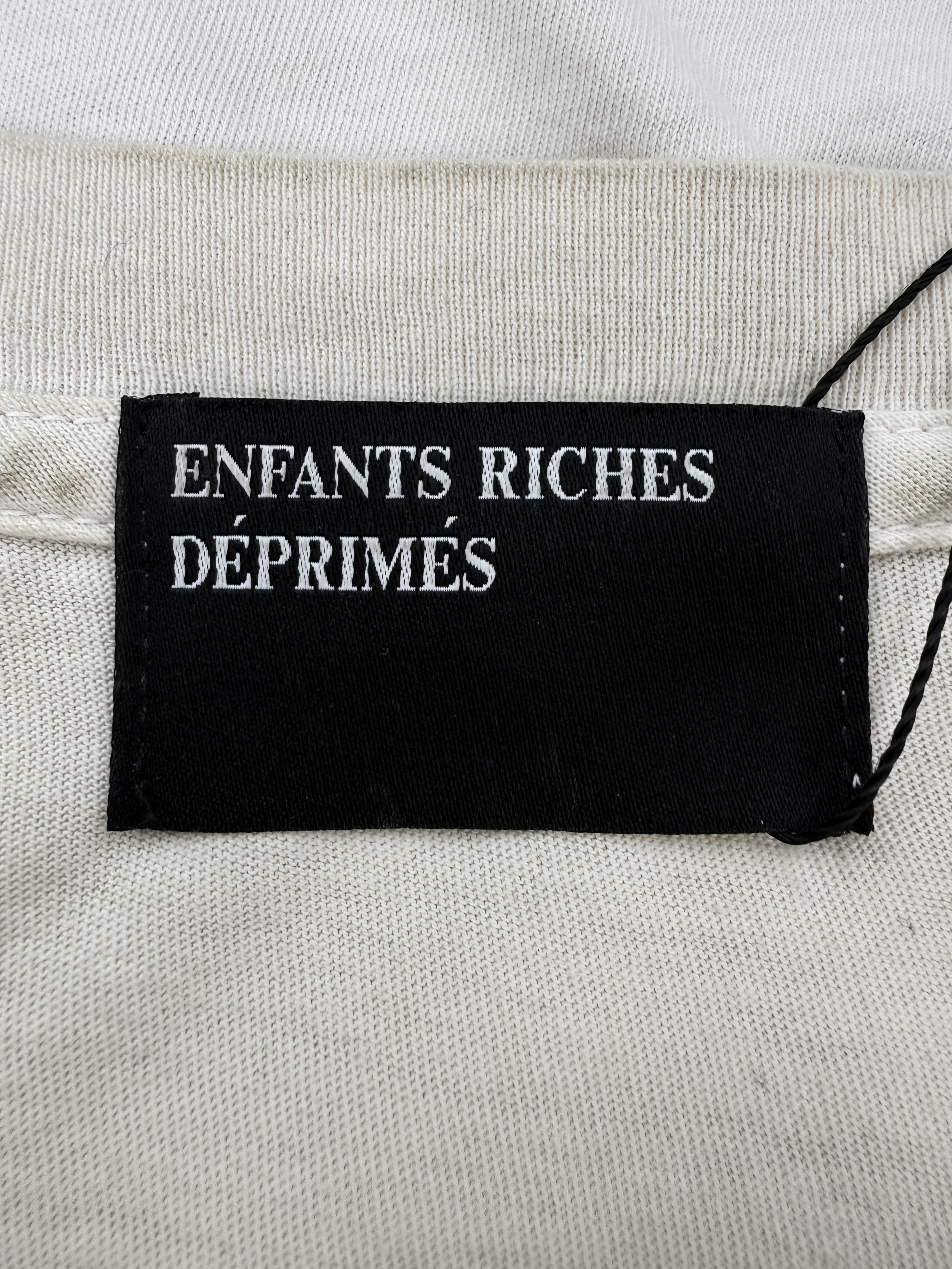 Enfants Riches Deprimes ‘Theatre of Curelty’ White Graphic T-Shirt