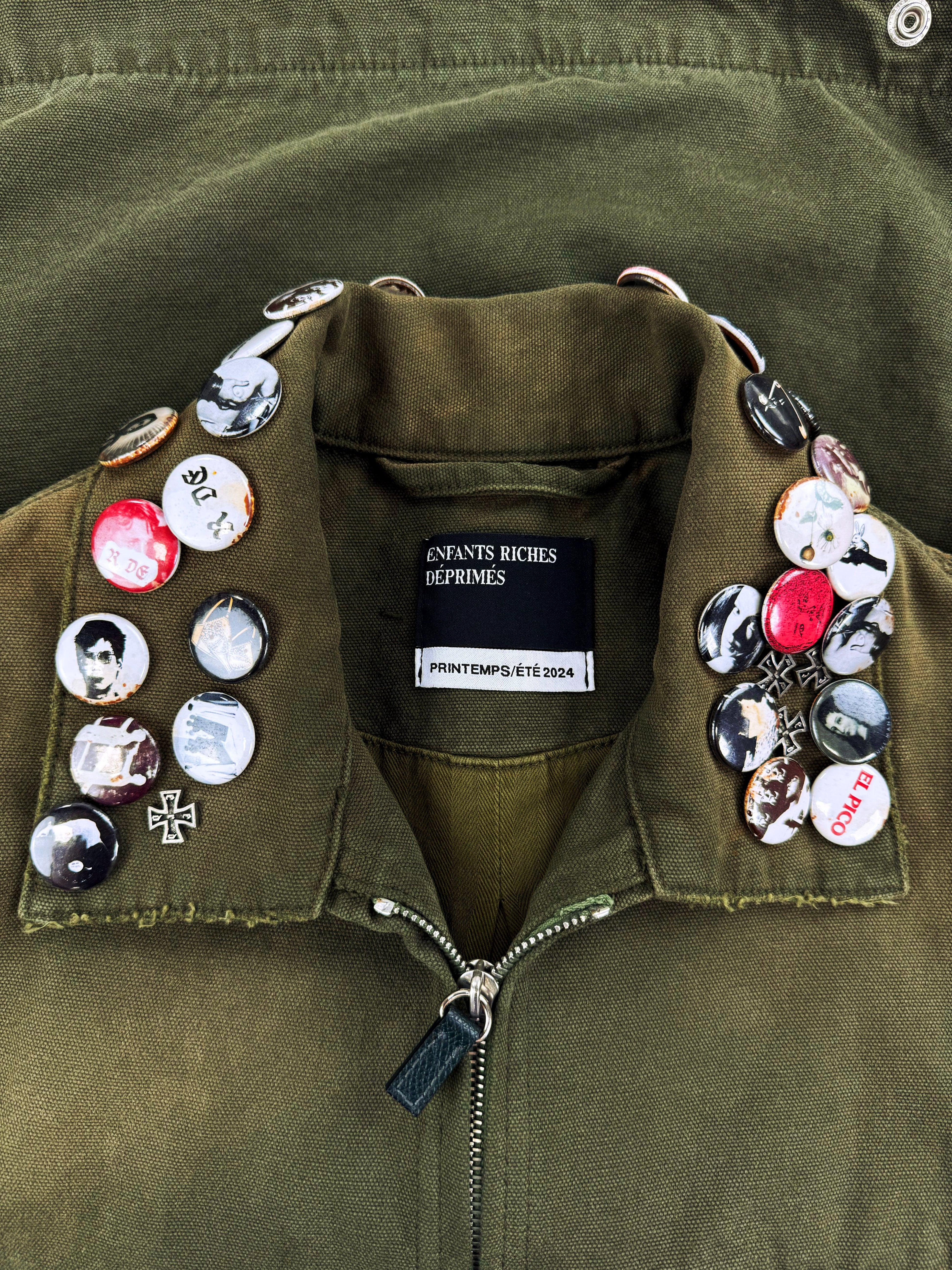 AW24 Enfants Riches Deprimes ‘Berkley Acid Dealer’ Pin Jacket
