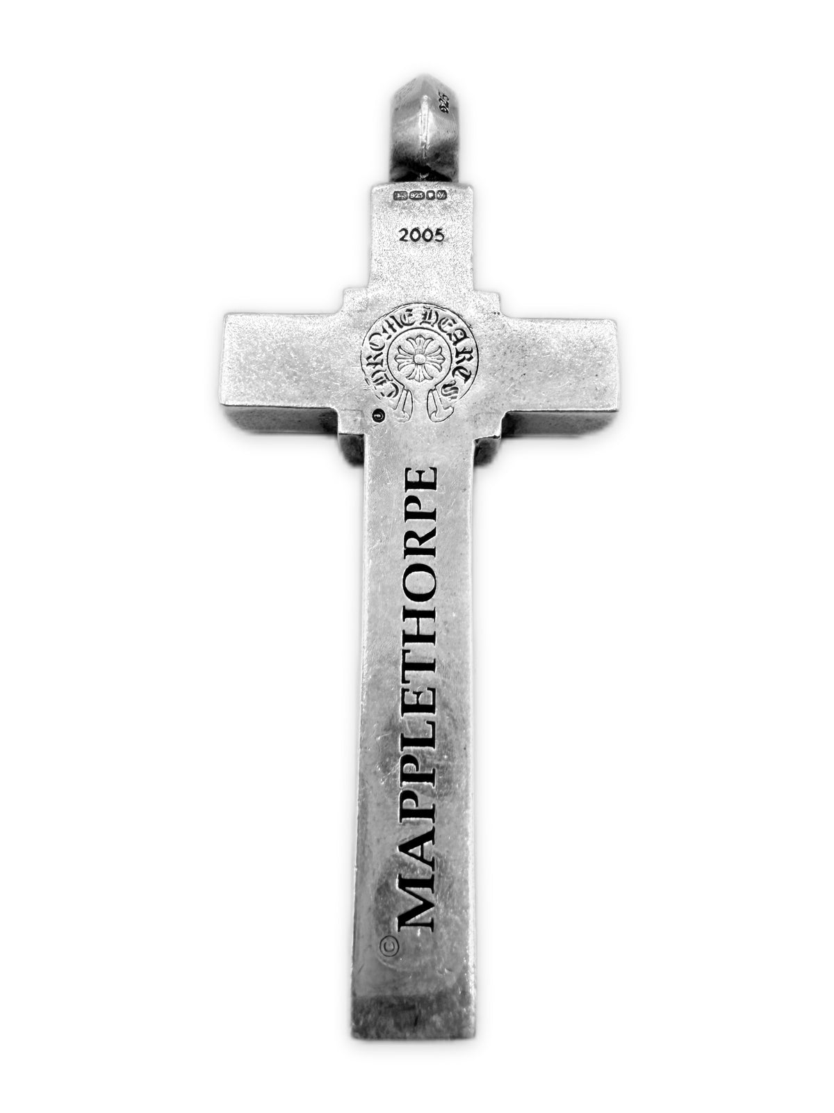 Chrome Hearts Mapplethorpe Medium .925 Silver Cross Pendant