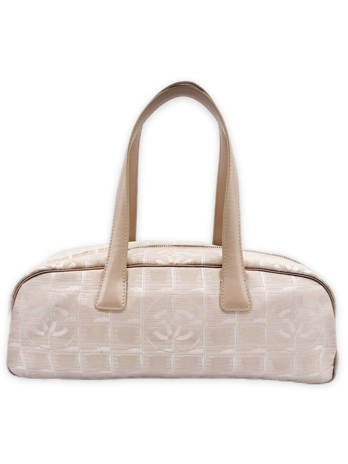 2003 Chanel ‘Travel Ligne’ Mini Baby Pink Bowling Bag