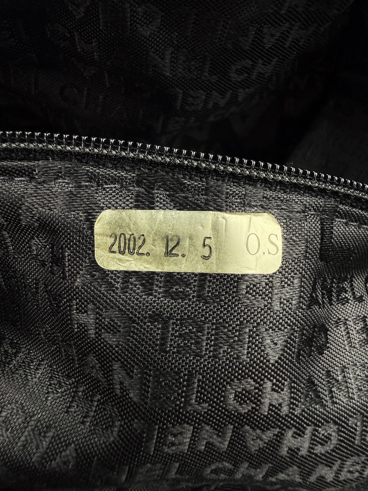 Chanel Quilted Black Nylon  ‘Hobo’ Bag With Chain Strap