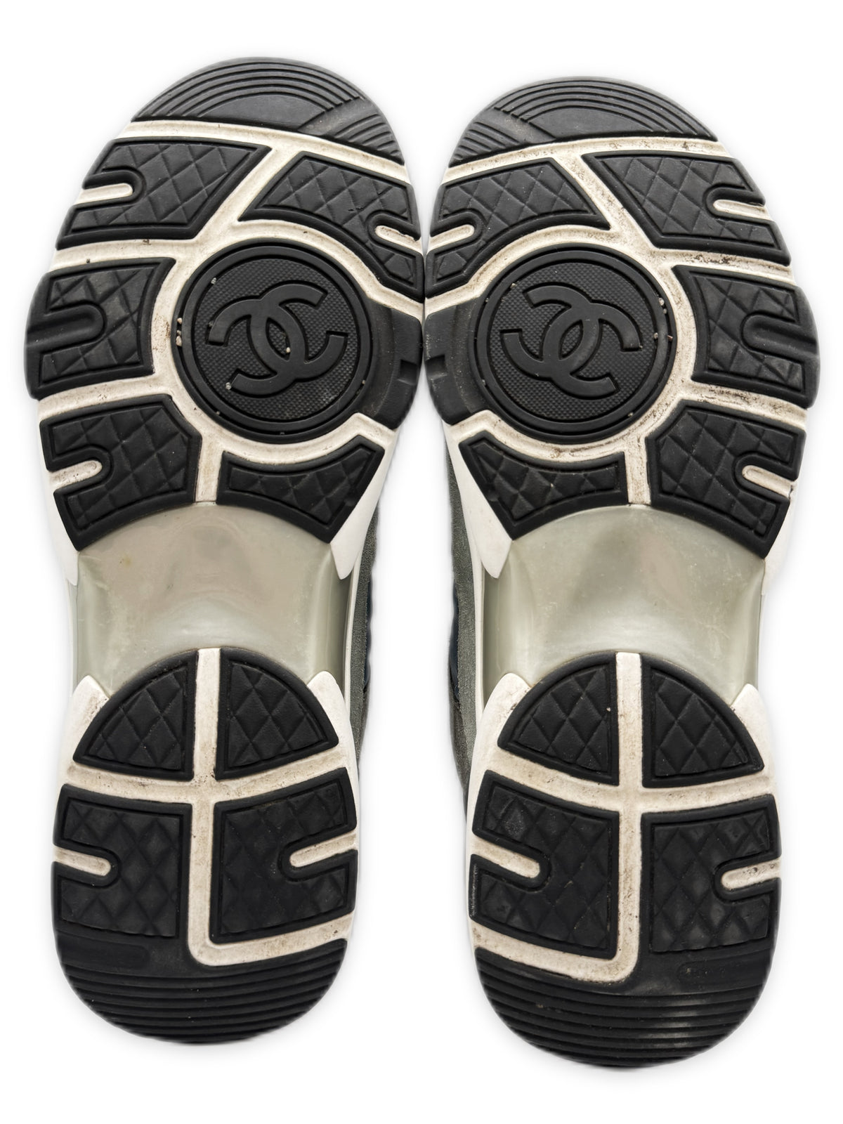 2020 Chanel Logo Reflective Tie Dye Low Top Sneakers